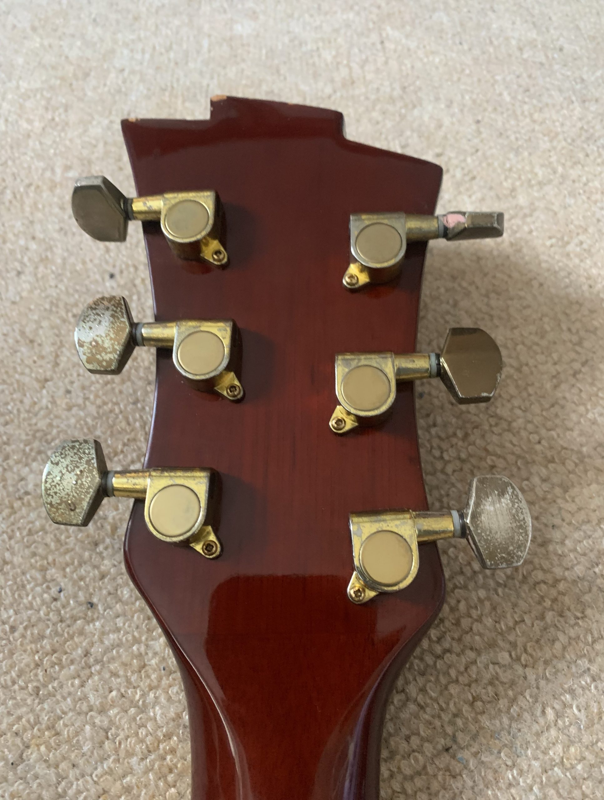 Shelby Electro Acoustic Guitar Hidden Sound Holes Circa 1960s USA - Image 10