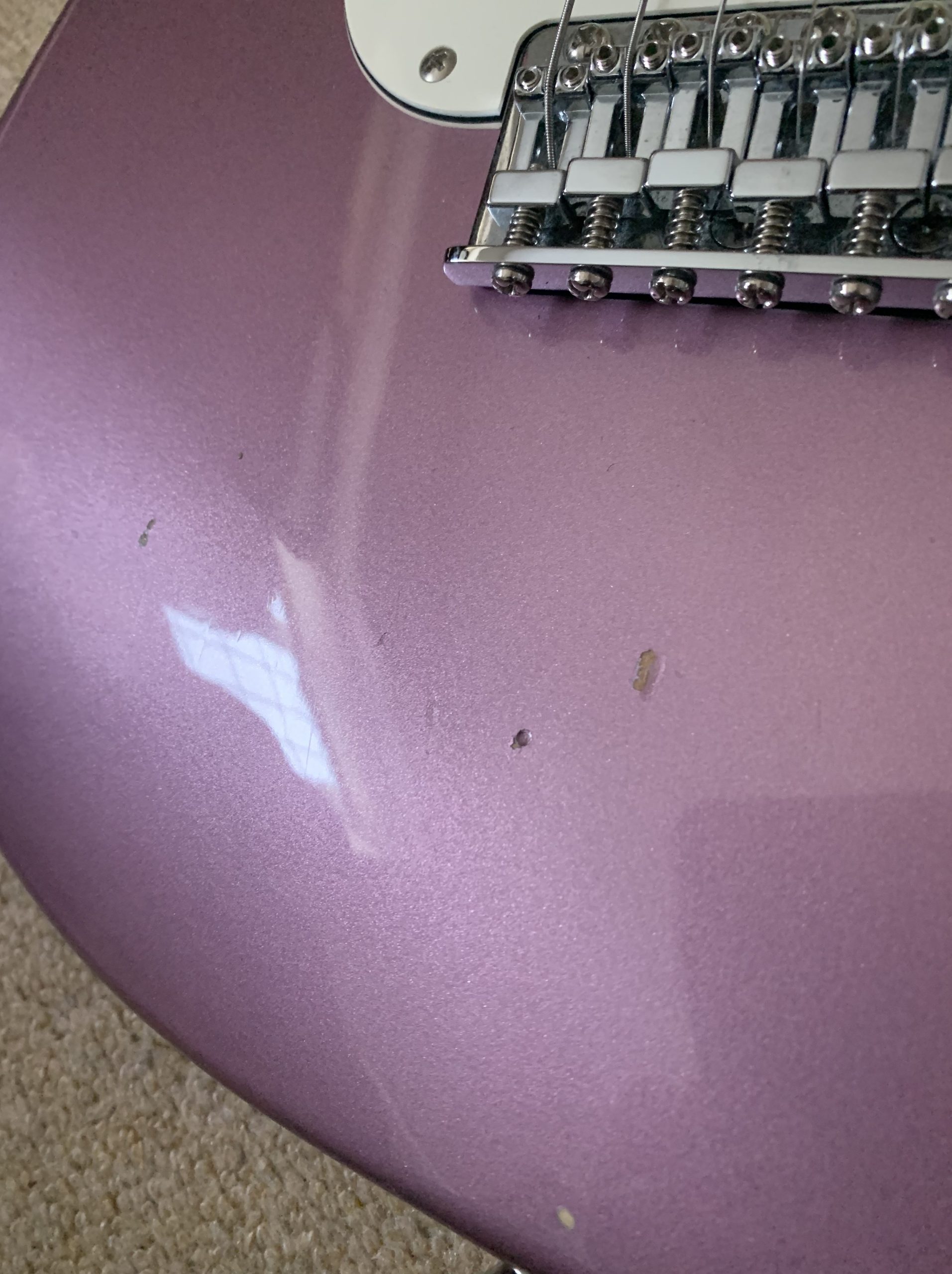 Squier Stratocaster Burgundy Mist Metallic with Rosewood Neck 2013