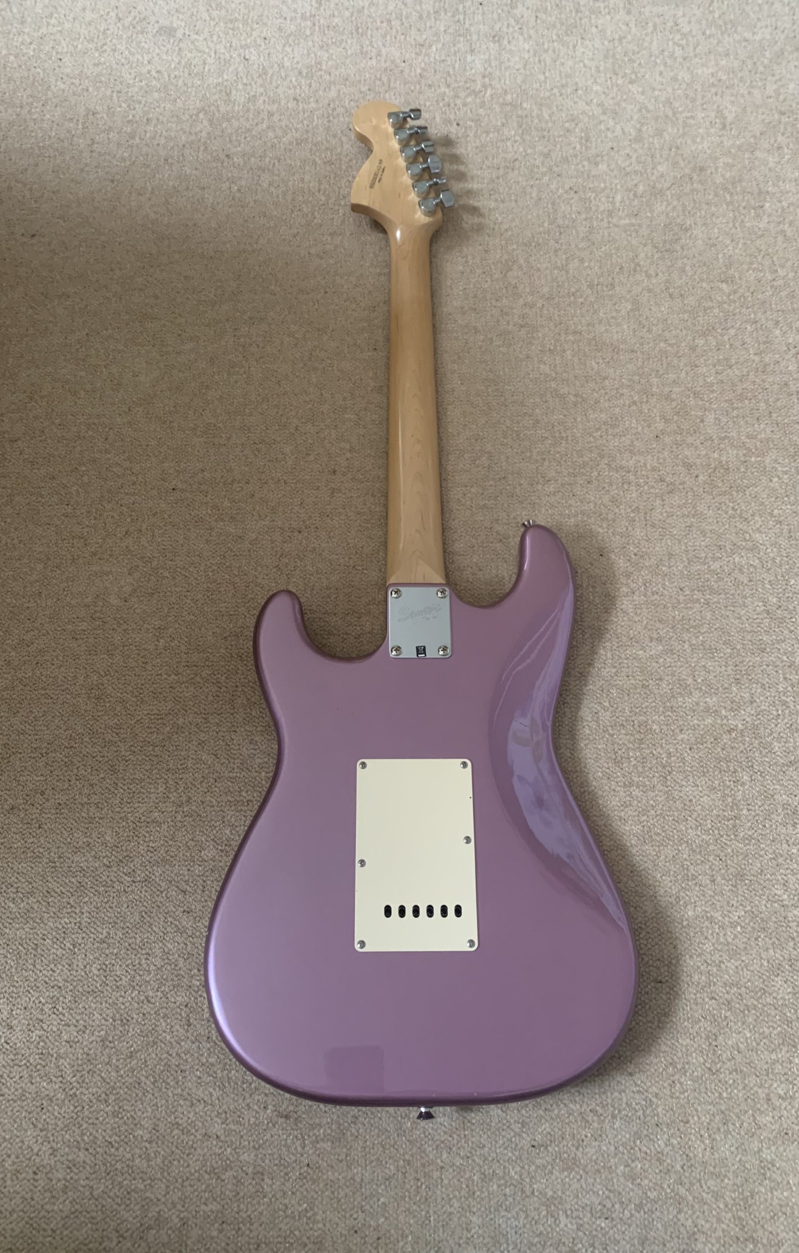 Squier Stratocaster Burgundy Mist Metallic with Rosewood Neck 2013
