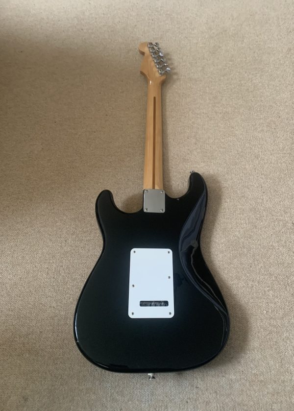 Fender Stratocaster Black Electric Guitar Made In Mexico  1995/1996 - Image 6