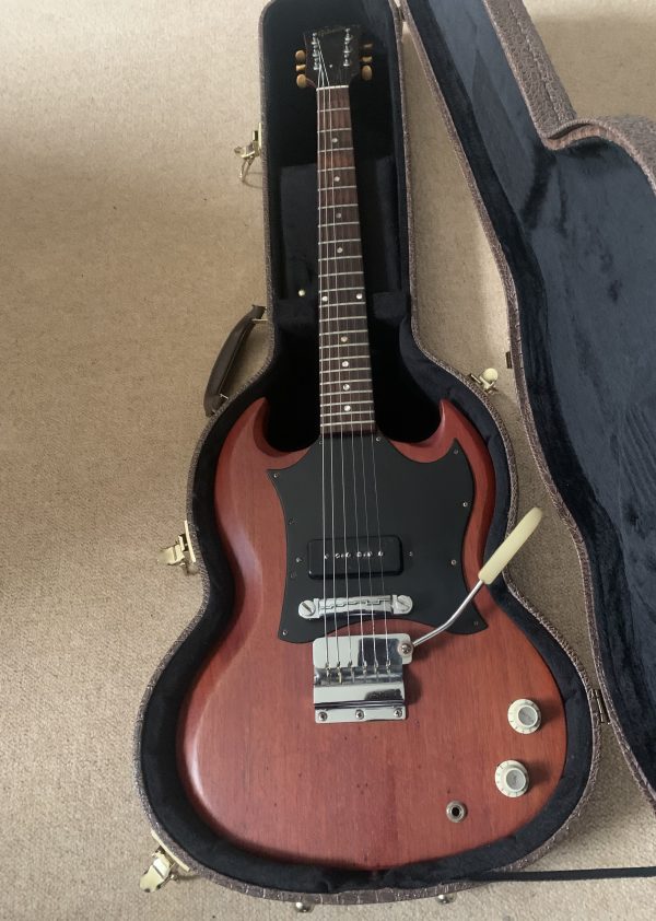 Gibson SG Junior Original 1968 in Faded Cherry Refinished - Image 2