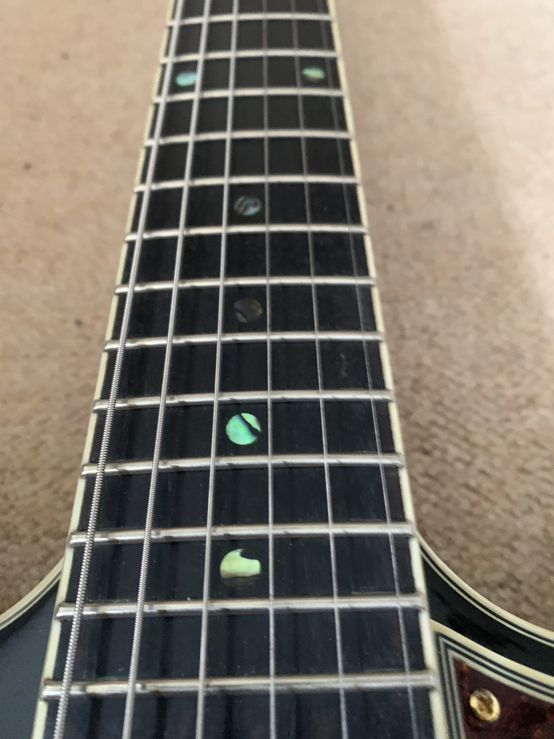 Ibanez AMH90-BK Artcore Expressionist Guitar, Black - Rock