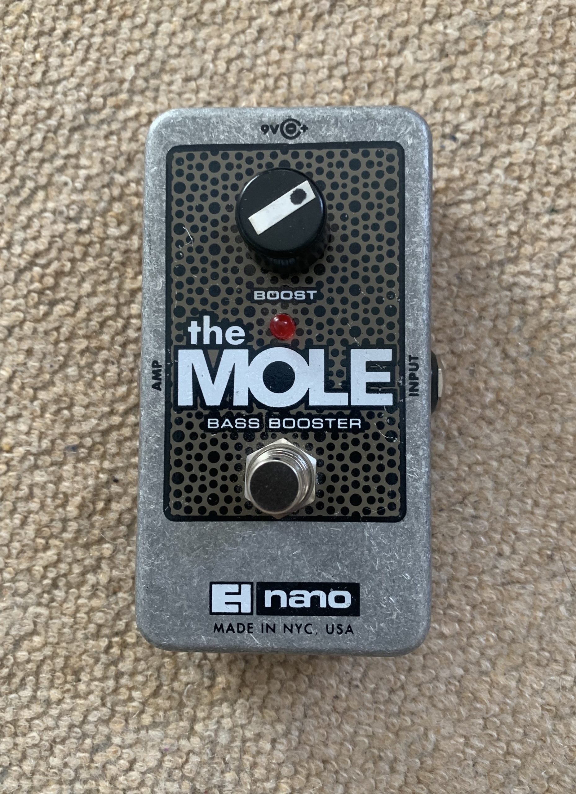 Electro Harmonix Nano The Mole bass booster for guitar and bass Rock