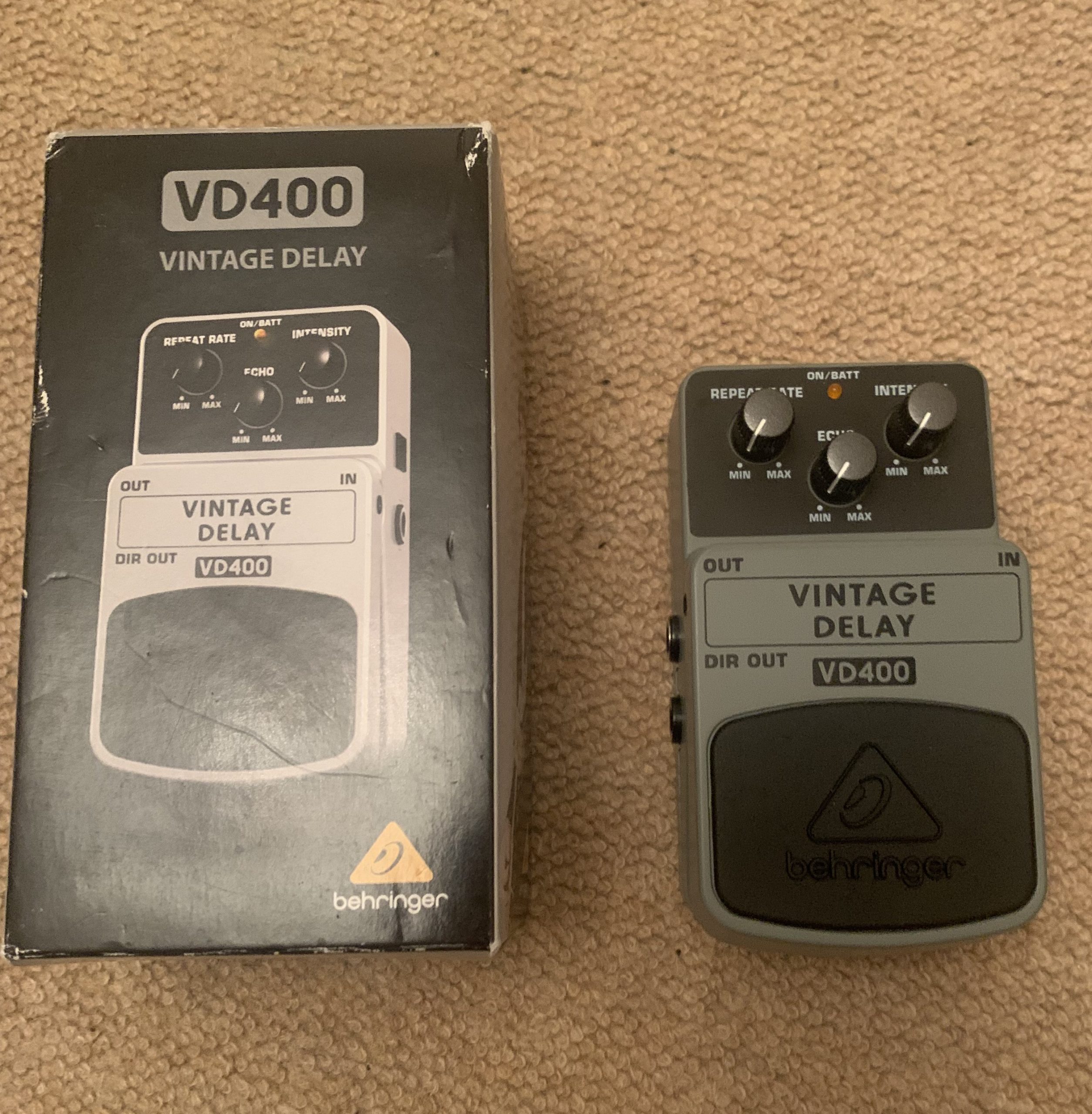 Behringer VD400 Vintage Analog Delay Pedal