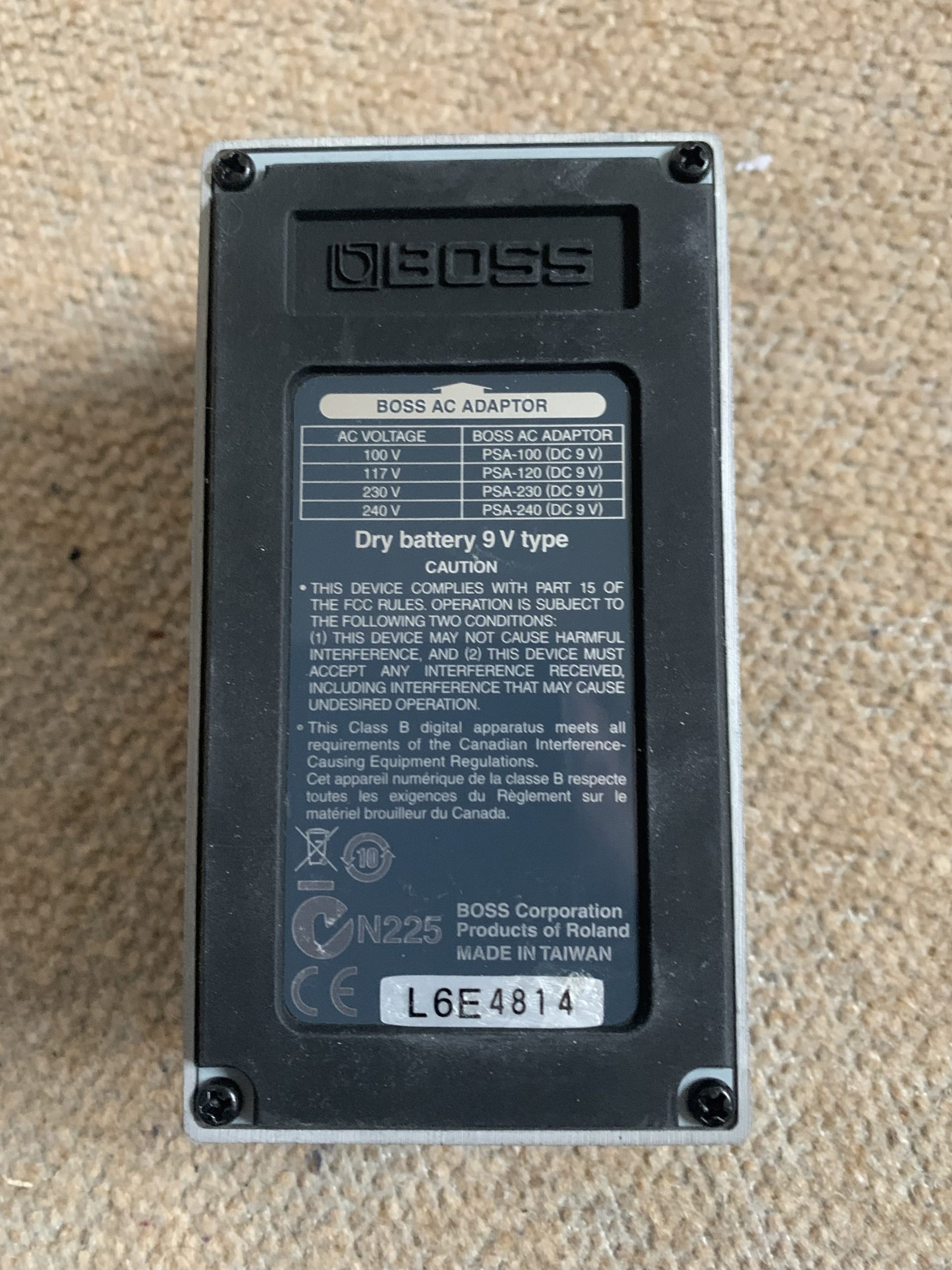 Boss RV 5 Digital Reverb Pedal - Image 2