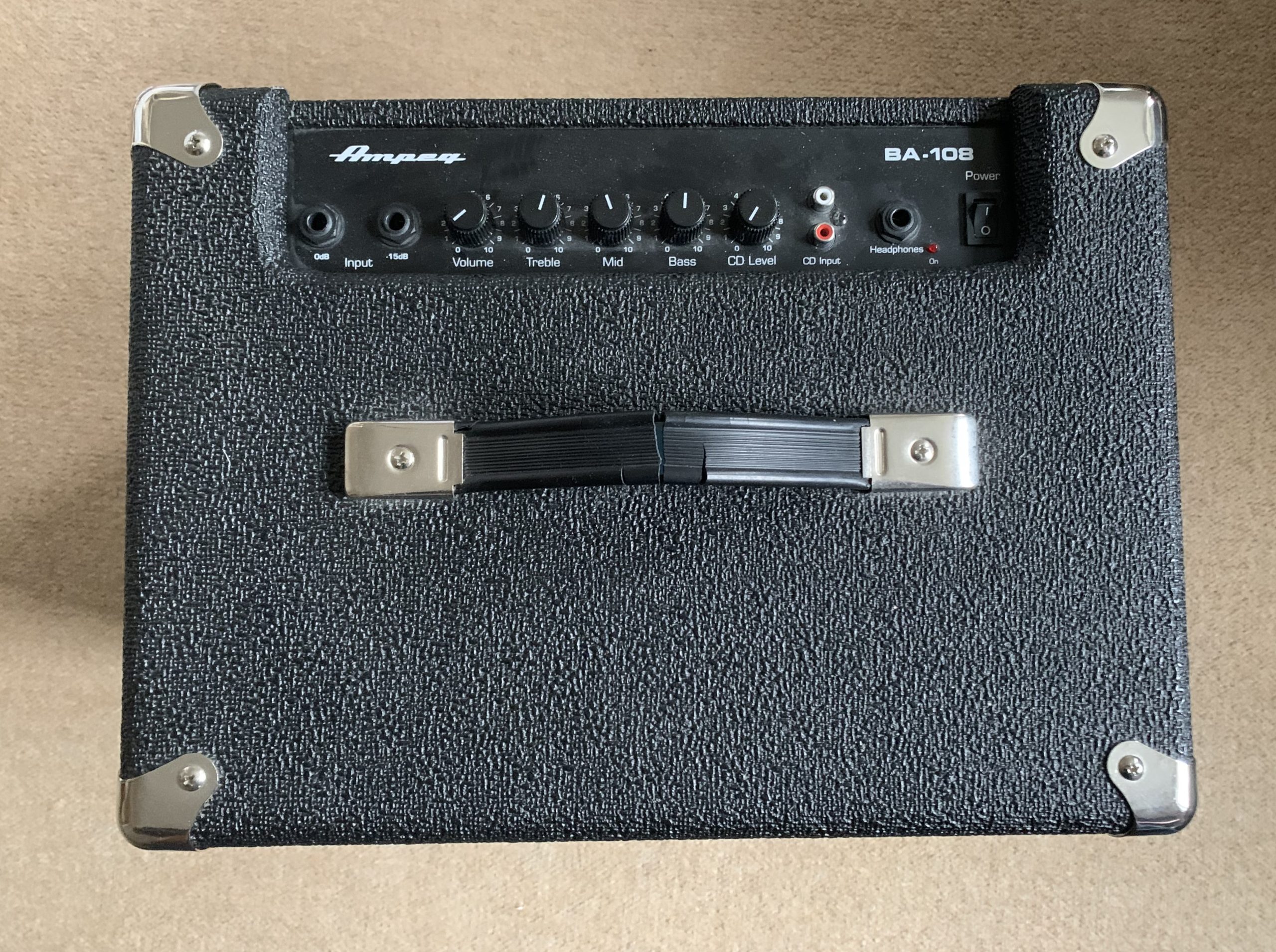 Ampeg BA-108 25-Watt 1x8" Bass Combo - Image 4