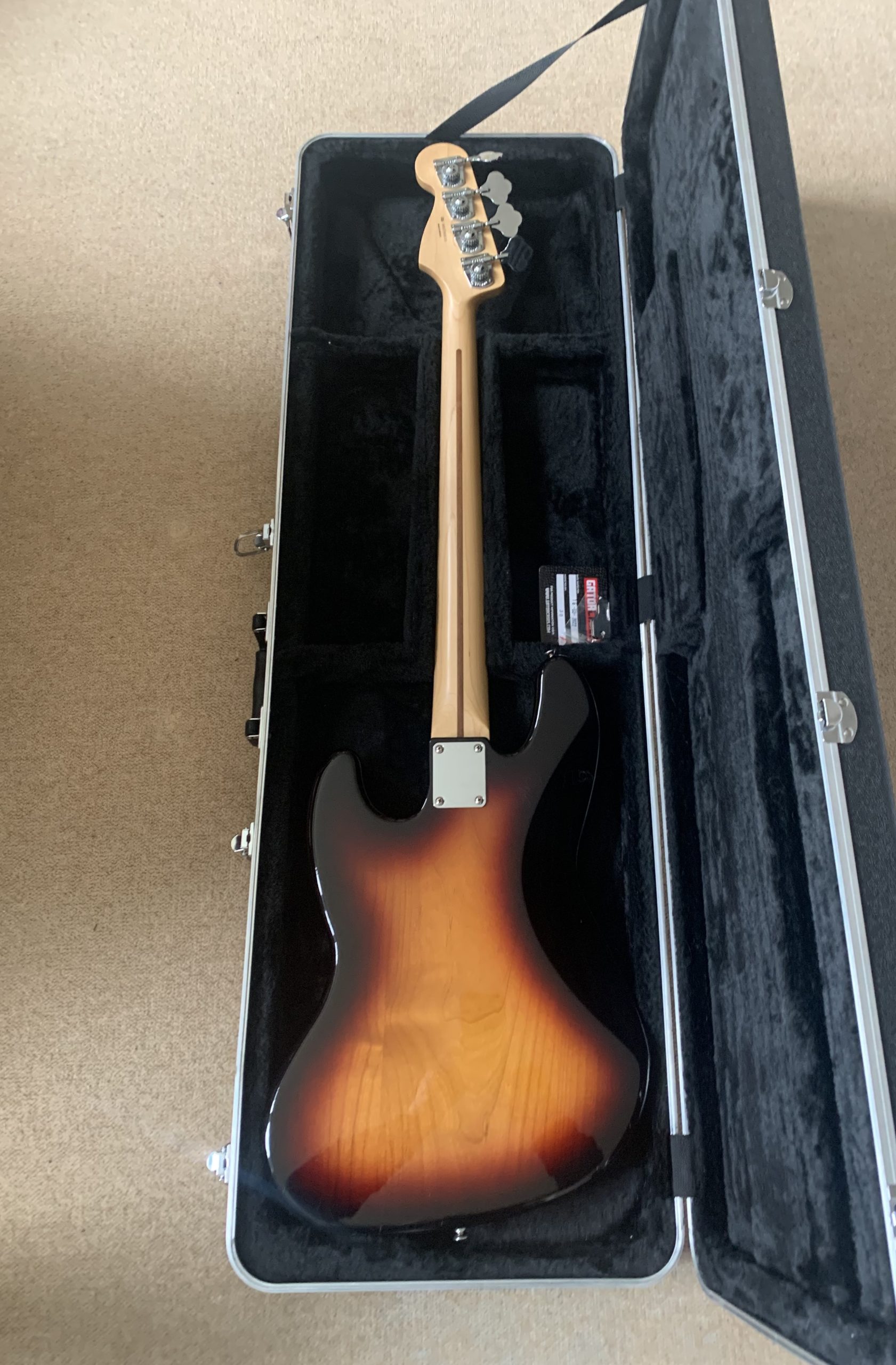 Fender Mexico Jazz Bass Maple Fretboard 3-Colour Sunburst 2017