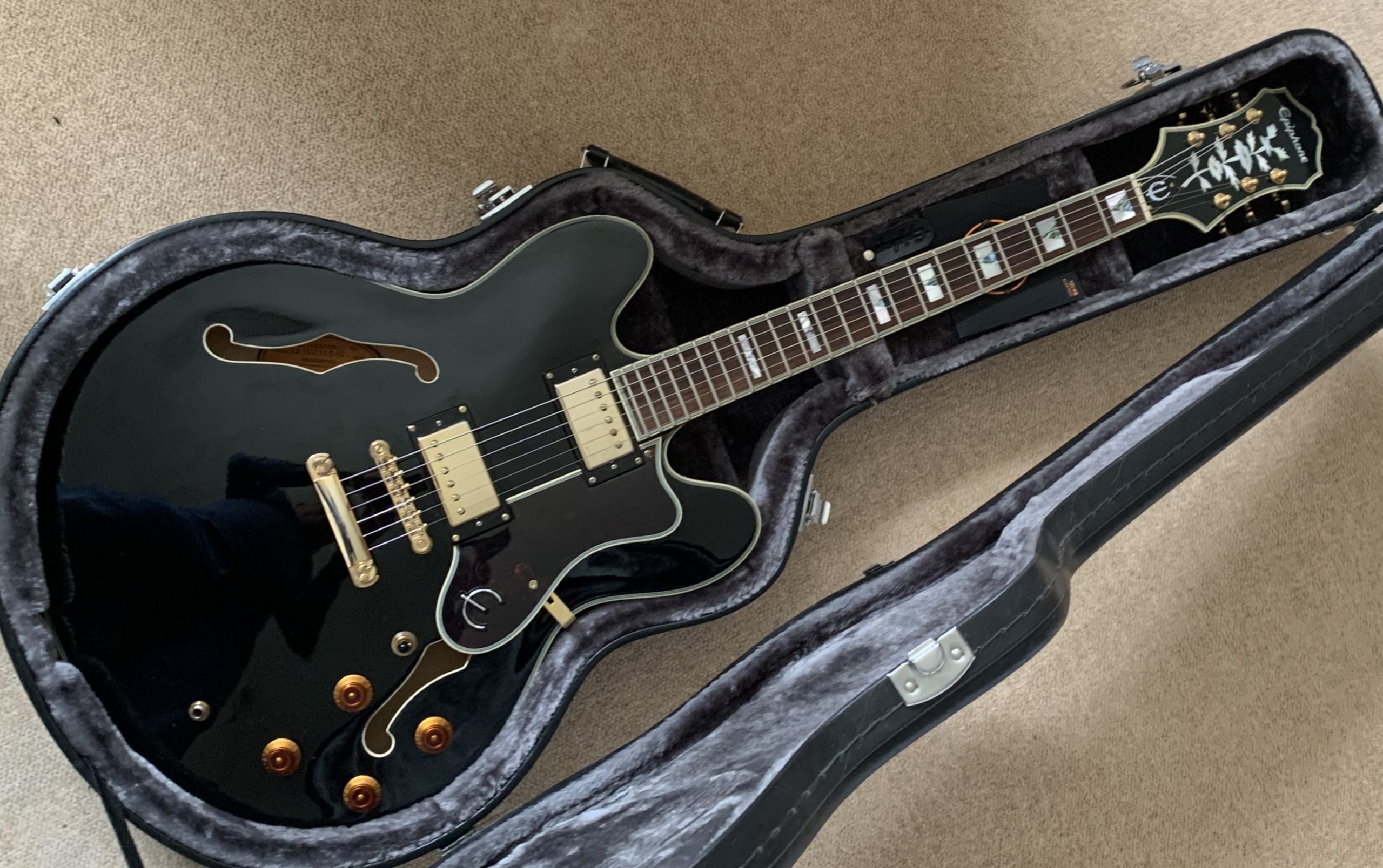 EPIPHONE SHERATON-II PRO, EBONY 2012