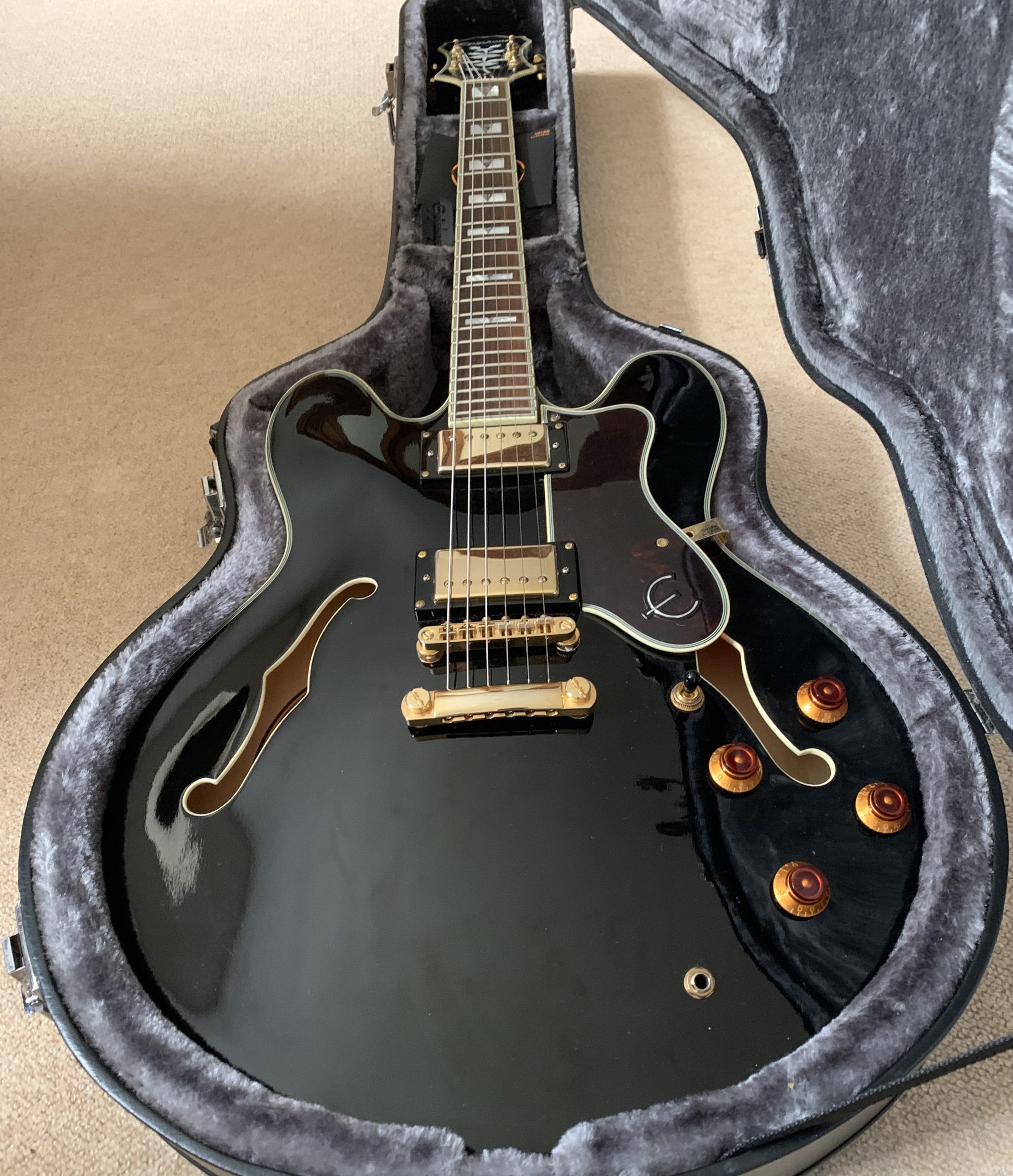 EPIPHONE SHERATON-II PRO, EBONY 2012 - Image 2