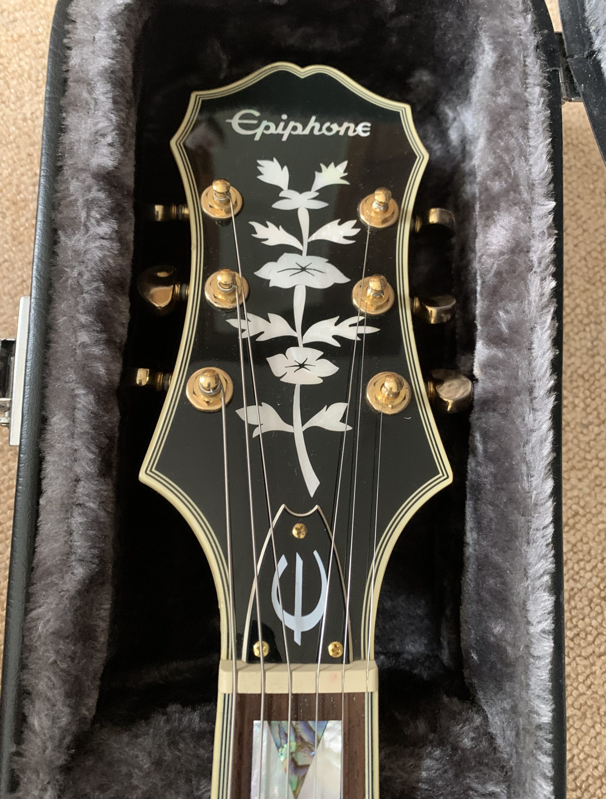 EPIPHONE SHERATON-II PRO, EBONY 2012 - Image 4