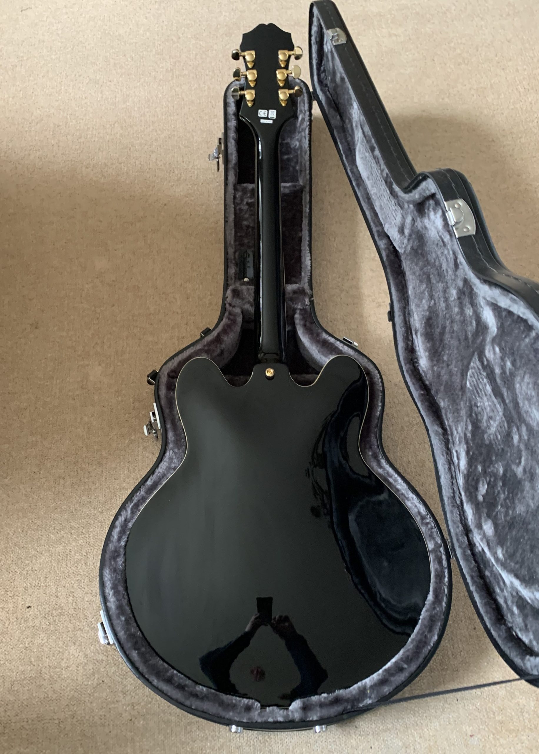 EPIPHONE SHERATON-II PRO, EBONY 2012 - Image 7