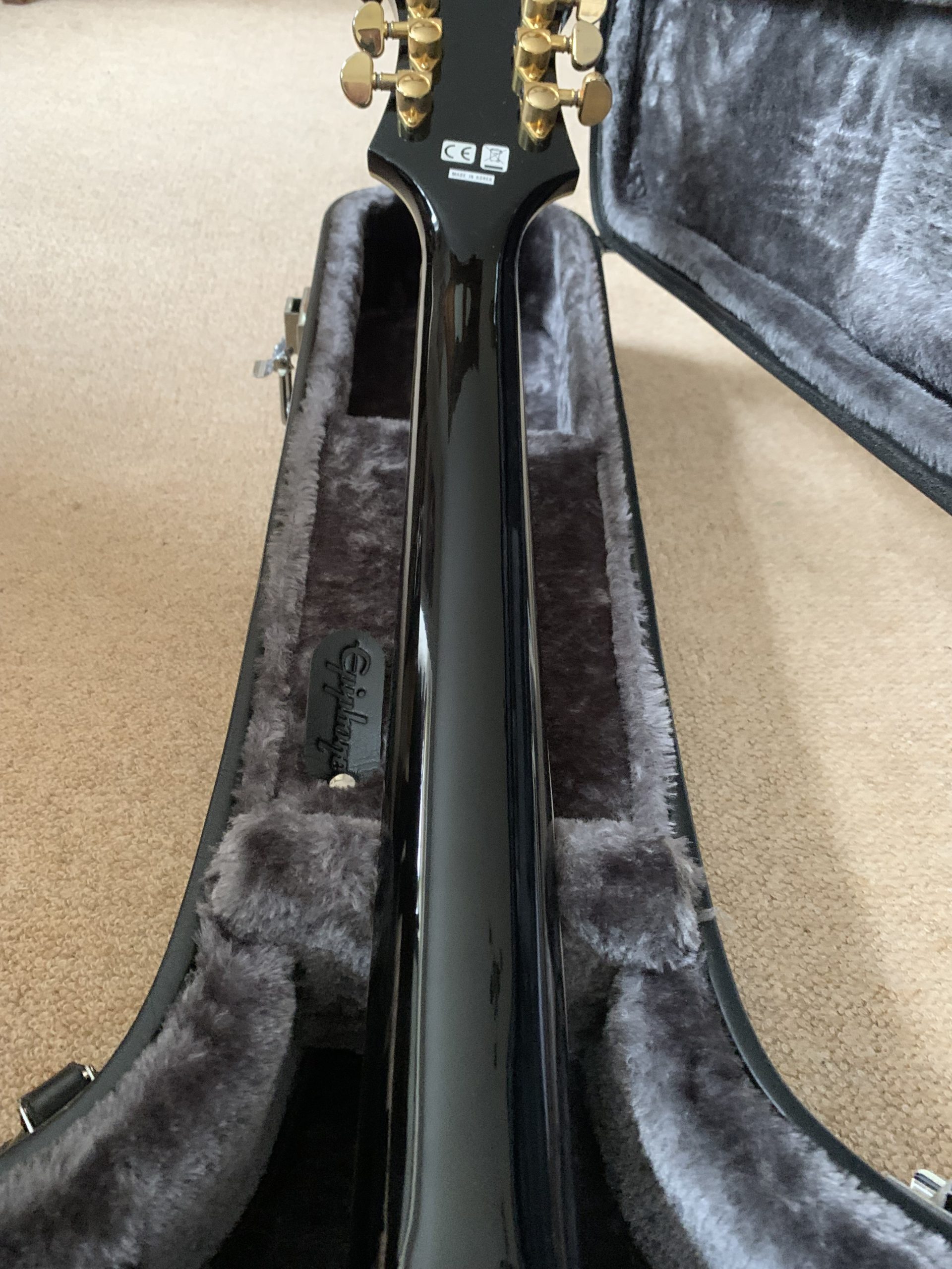 EPIPHONE SHERATON-II PRO, EBONY 2012 - Image 9