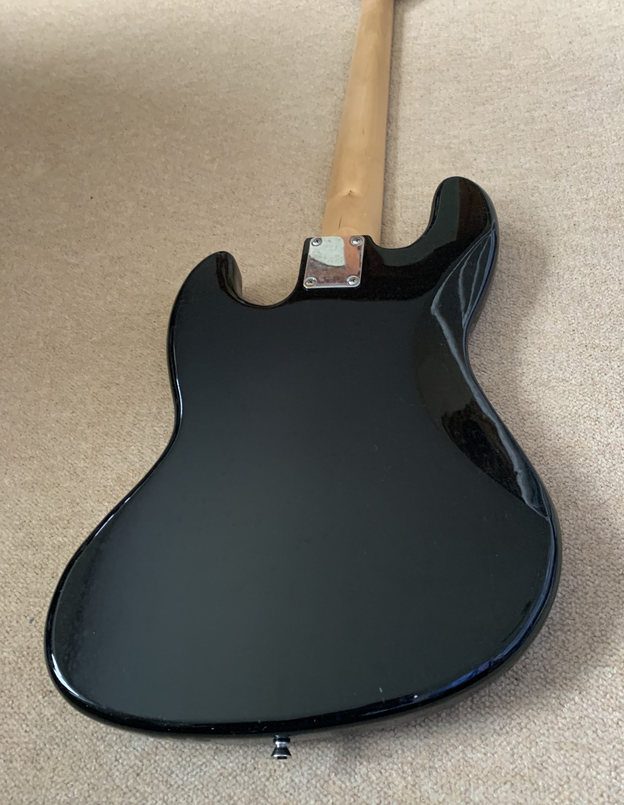 Vintage V495 Coaster Series 5 String Bass, Boulevard Black - Image 7