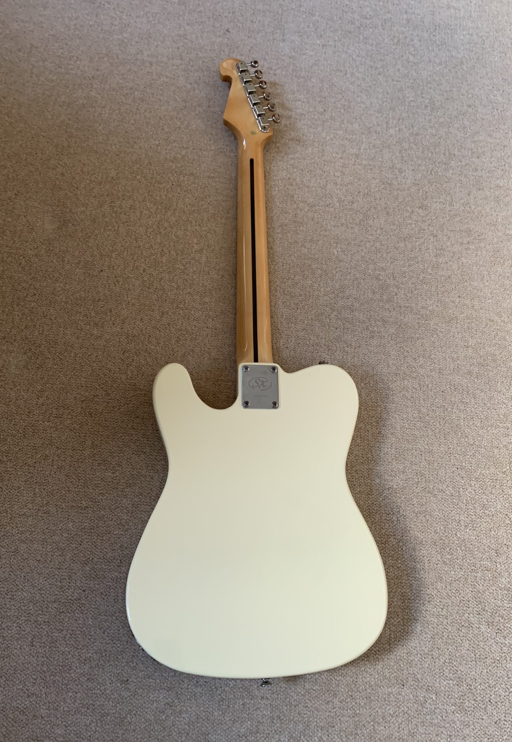 SX Electric Guitar Telecaster Vintage White - Image 6