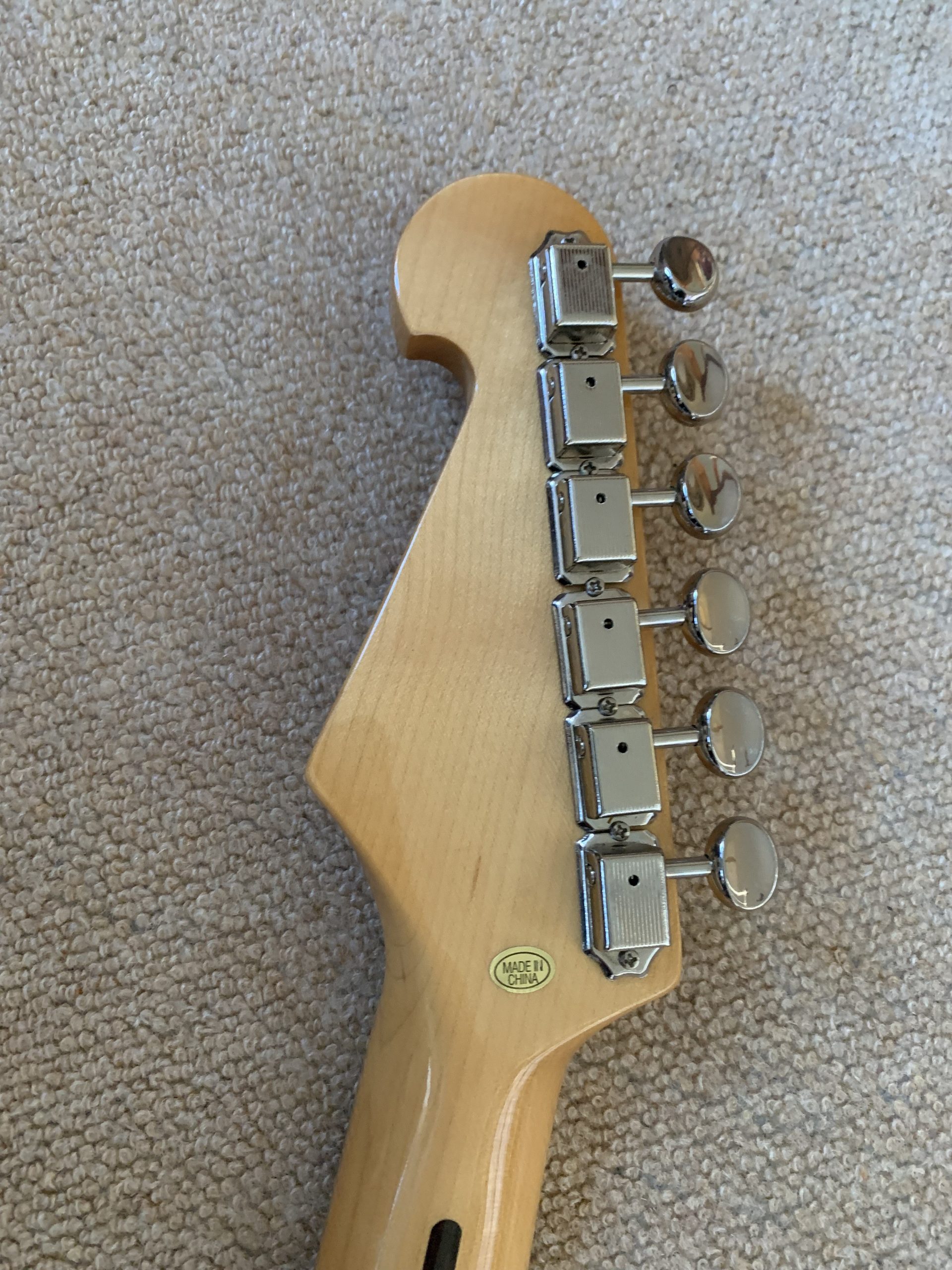 SX Electric Guitar Telecaster Vintage White - Image 10