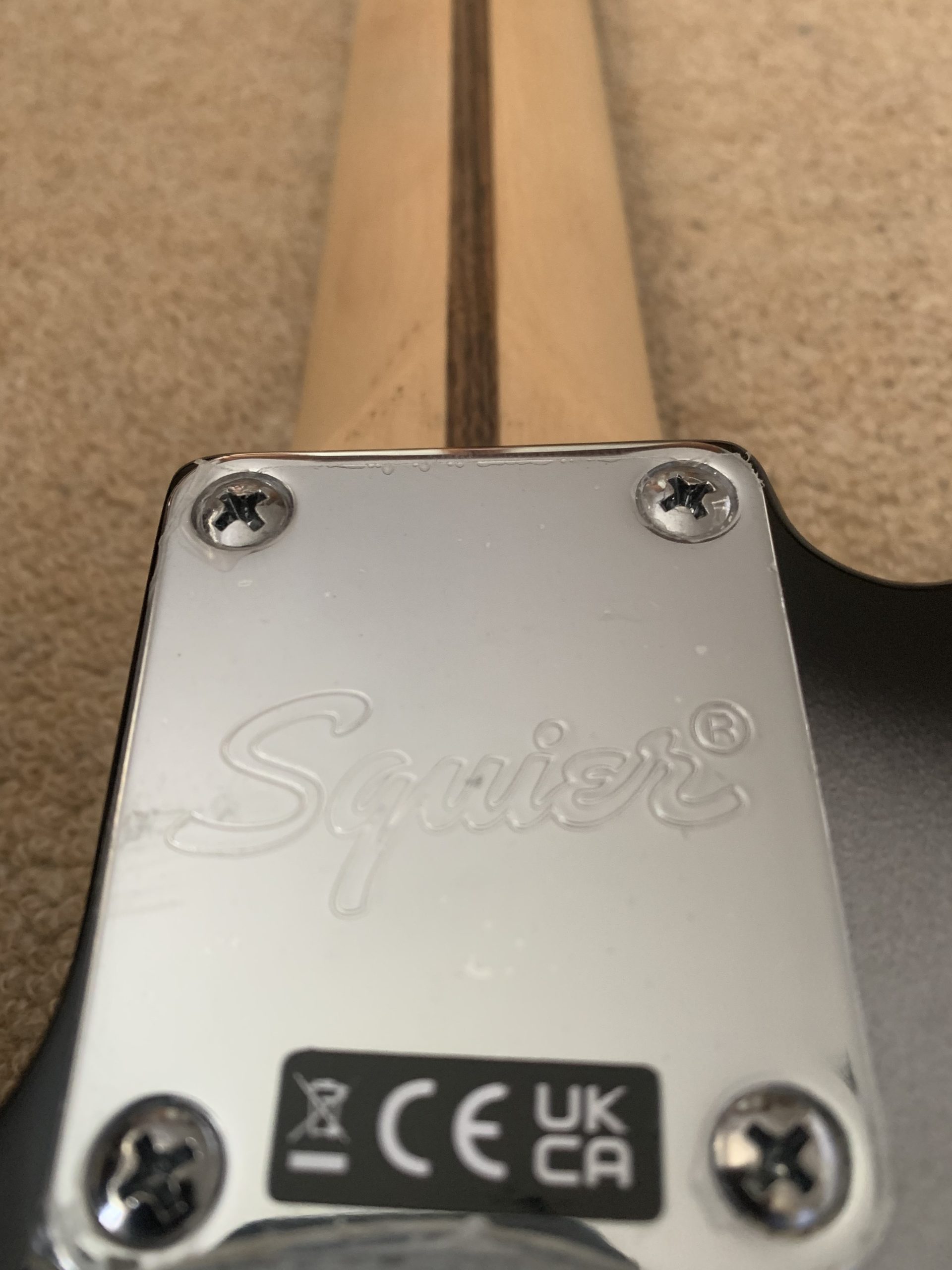SQUIER TELECASTER DELUXE, LIMITED EDITION AFFINITY in SILVER BURST - Image 8