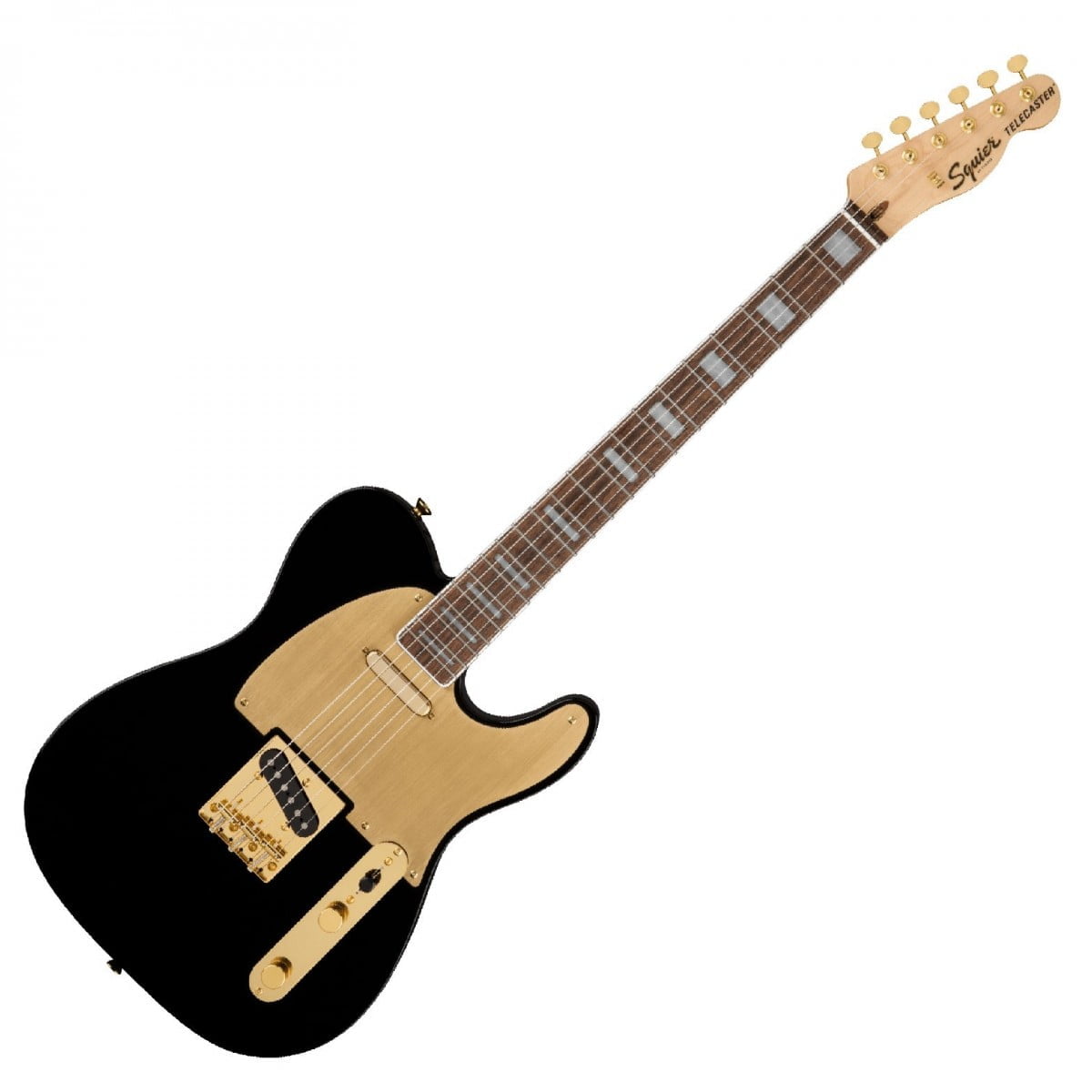 Squier 40th Anniversary Black and Gold Edition Telecaster 2022