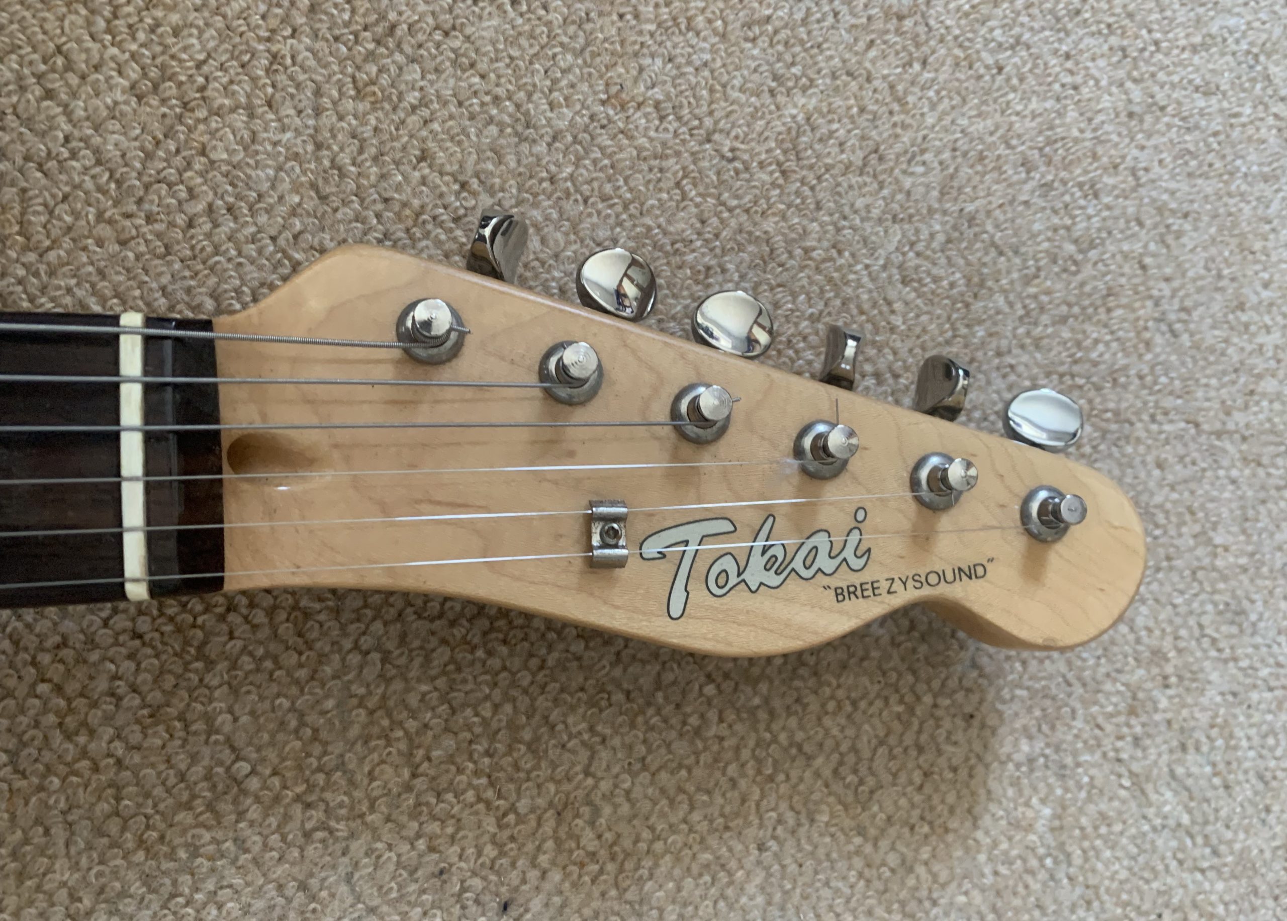 Tokai Breezy Sound Candy Apple Red 2016 - Rock Stock Stores