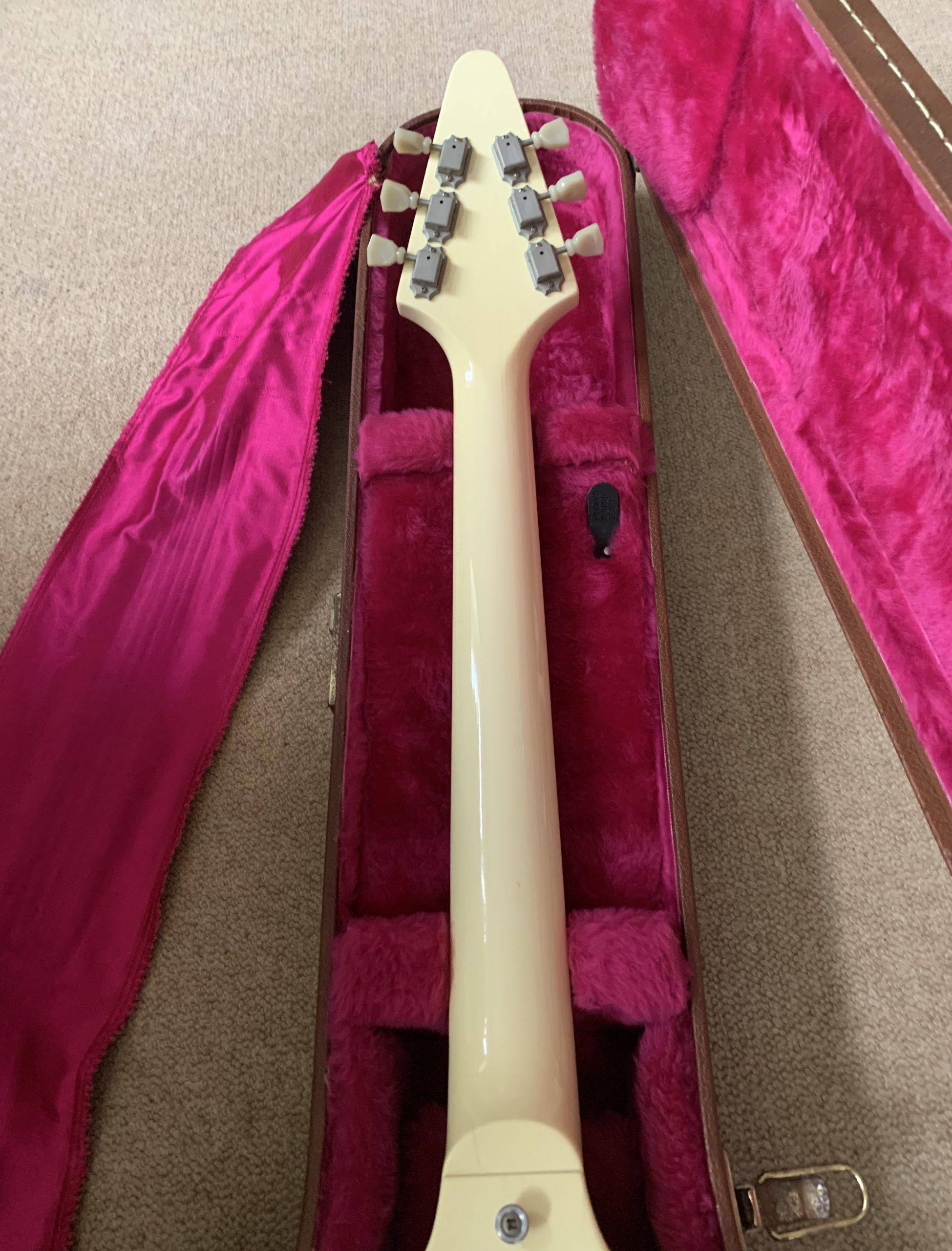 Gibson USA Flying V 1993 White '67 Reissue Classic - Rock Stock Stores