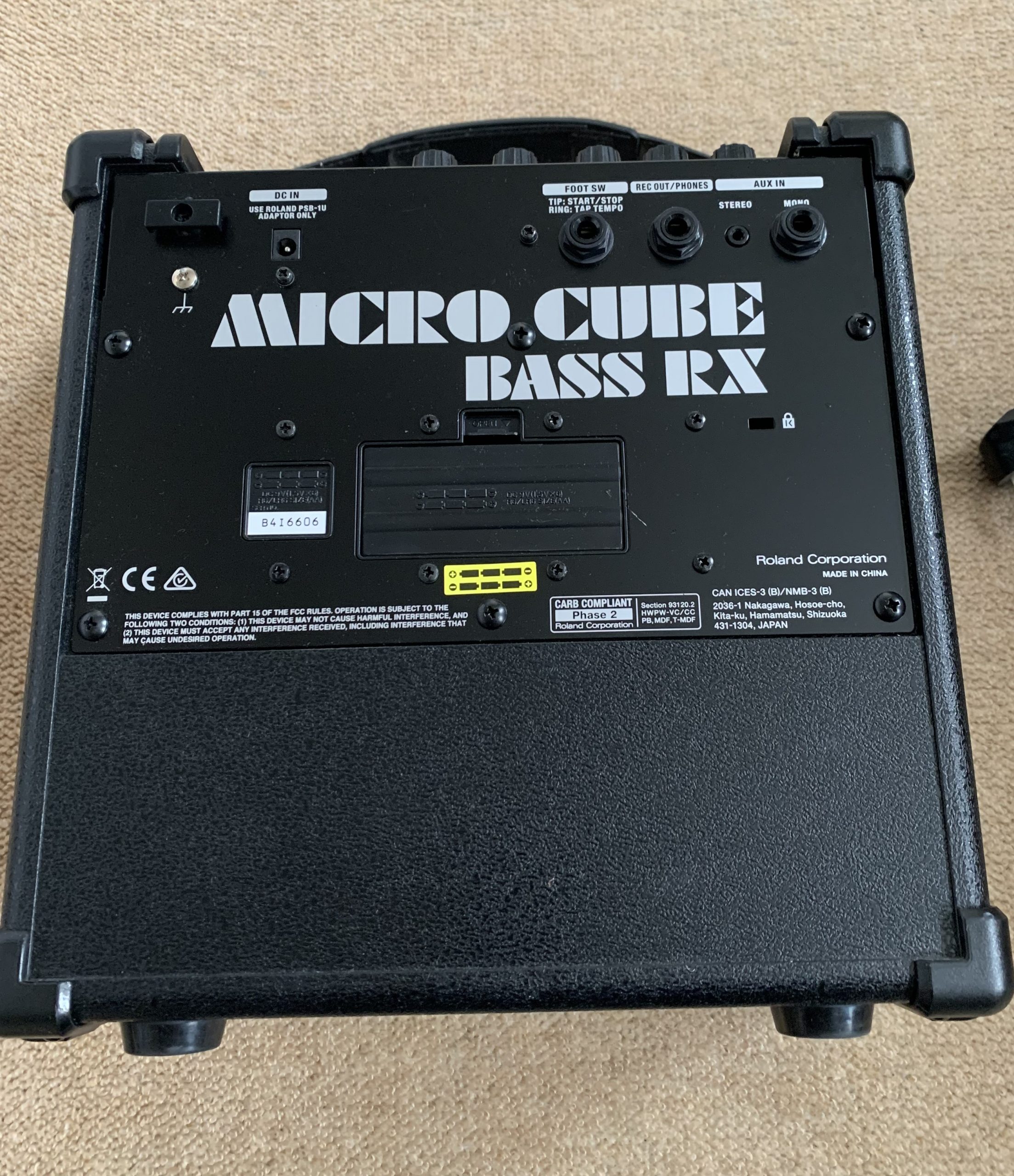 Roland Micro Cube Bass RX Bass Amp - Image 4