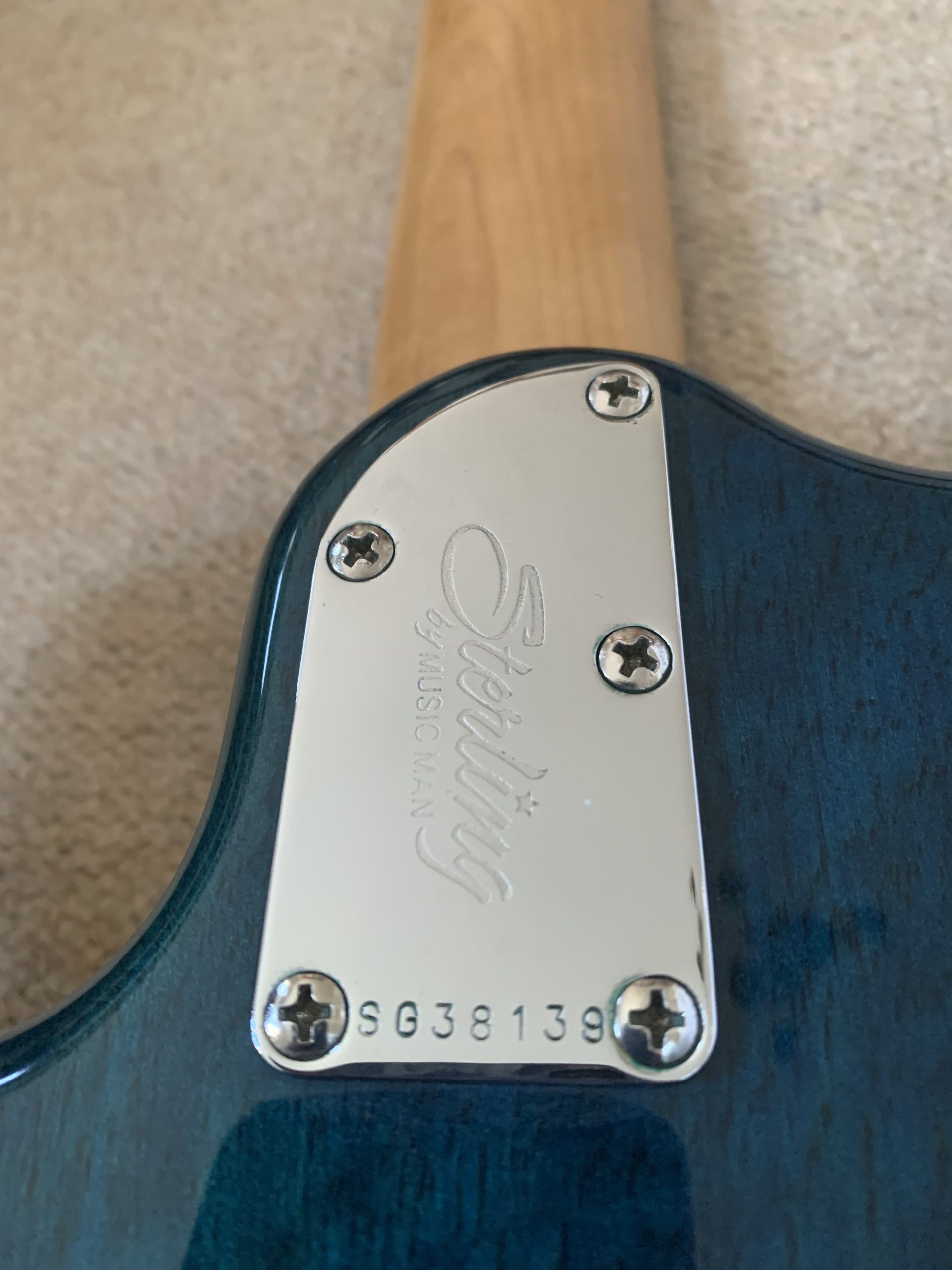 Sterling by Music Man JP150 John Petrucci Neptune Blue - Rock