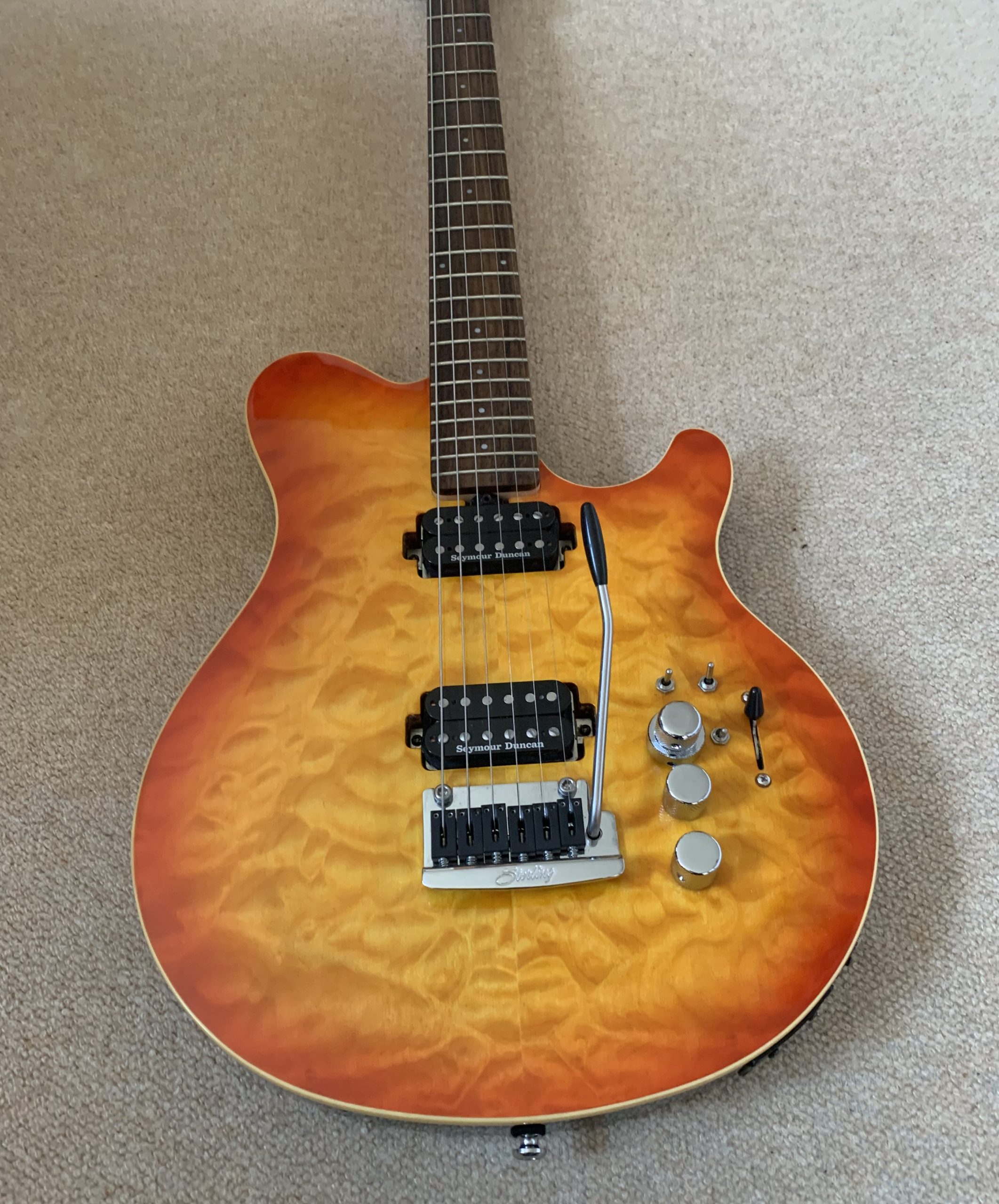 Music Man Sterling AX30 Electric; Piezo and Midi Interface - Rock