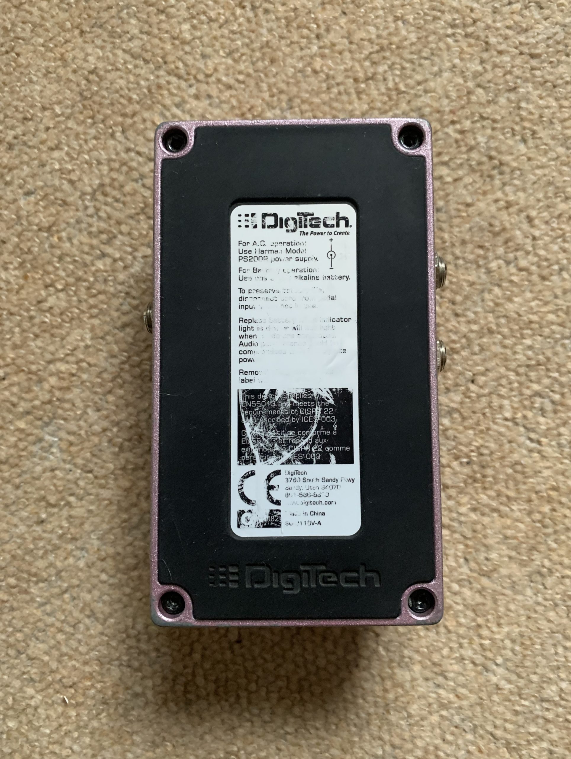 DigiTech DG Grunge Distortion Pedal - Image 2