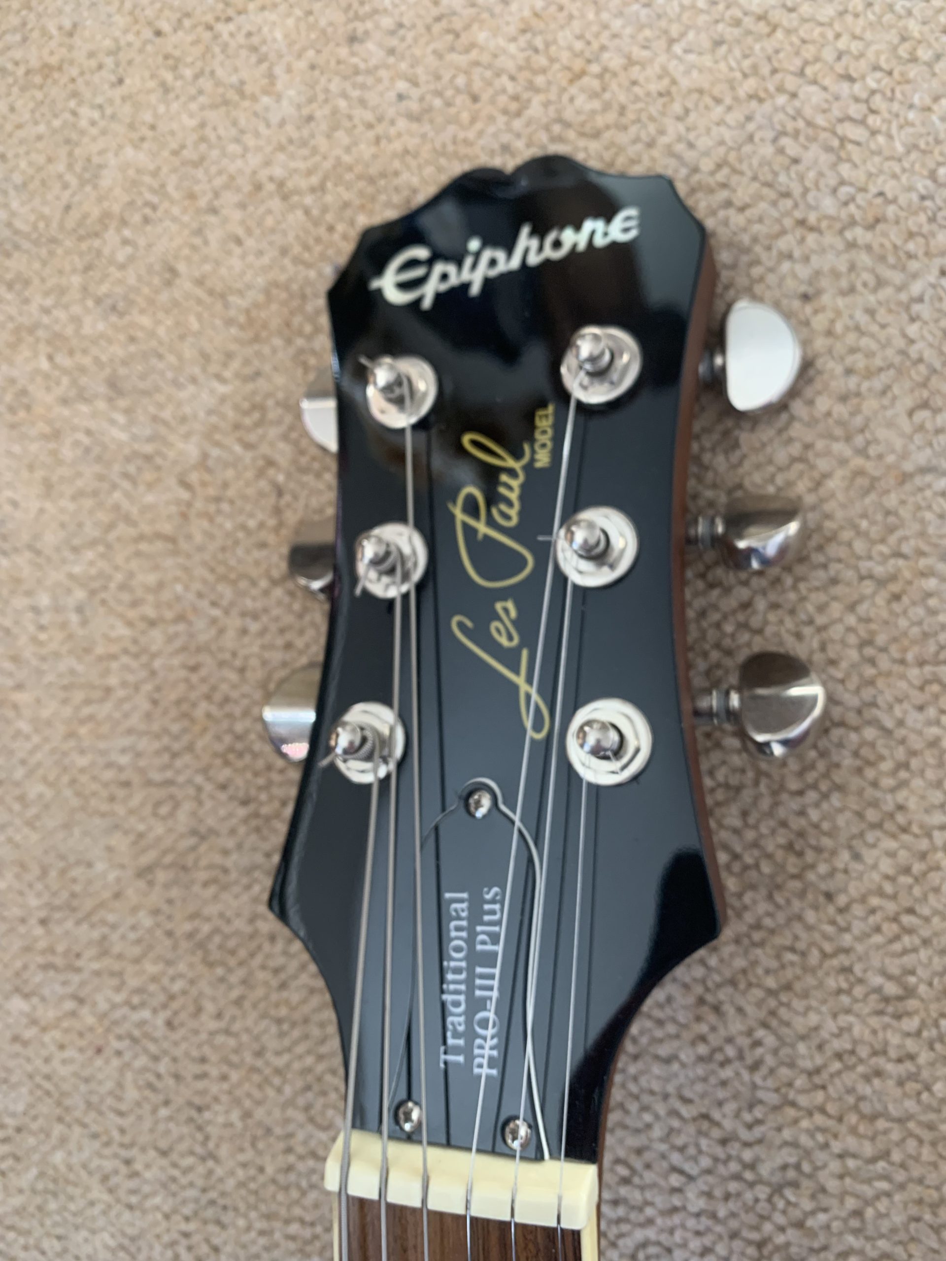 Epiphone Les Paul Traditional PRO-III Plus Desert Burst (Limited Edition) - Image 6