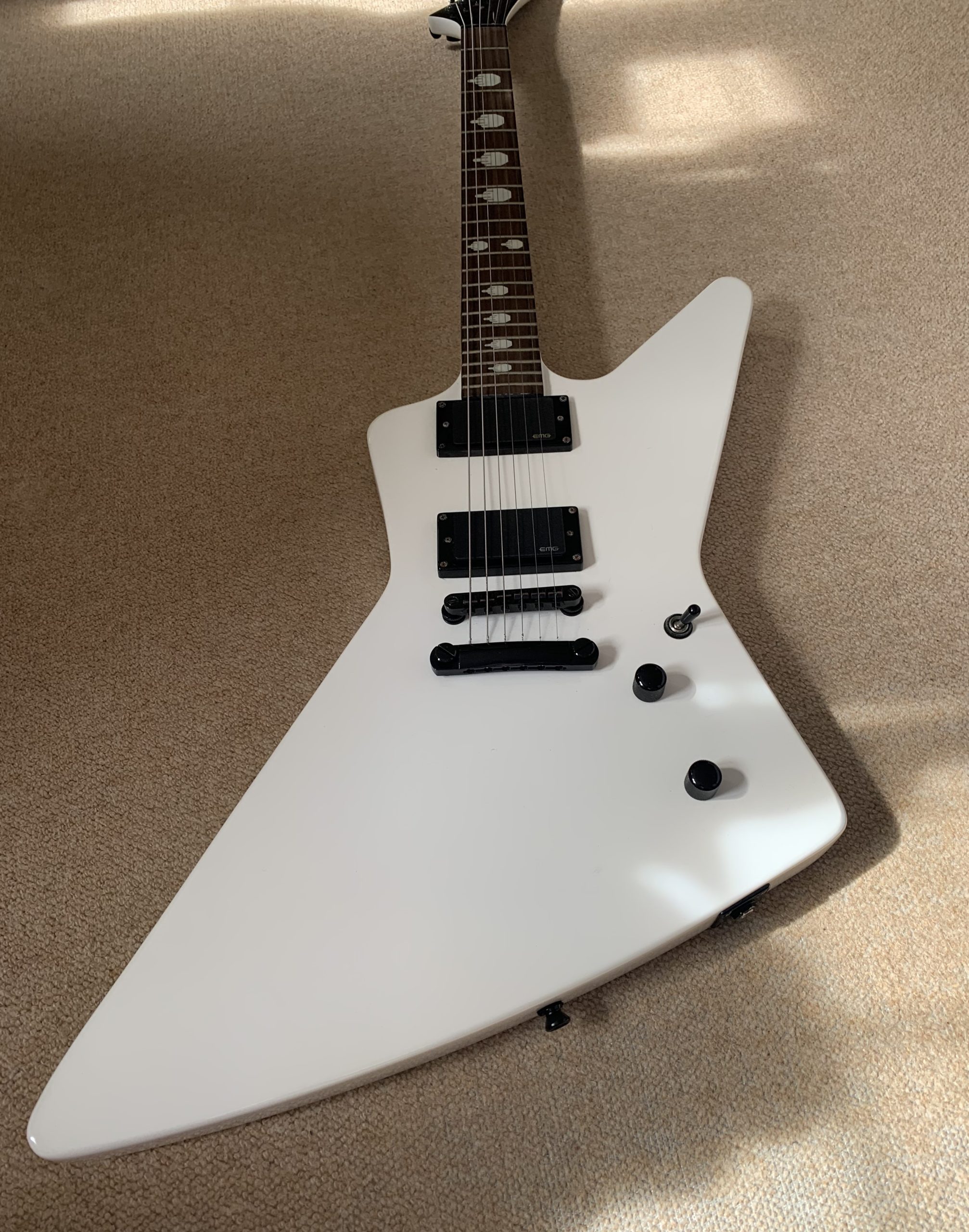 Epiphone Explorer Custom Shop 2014 White (1984 Explorer