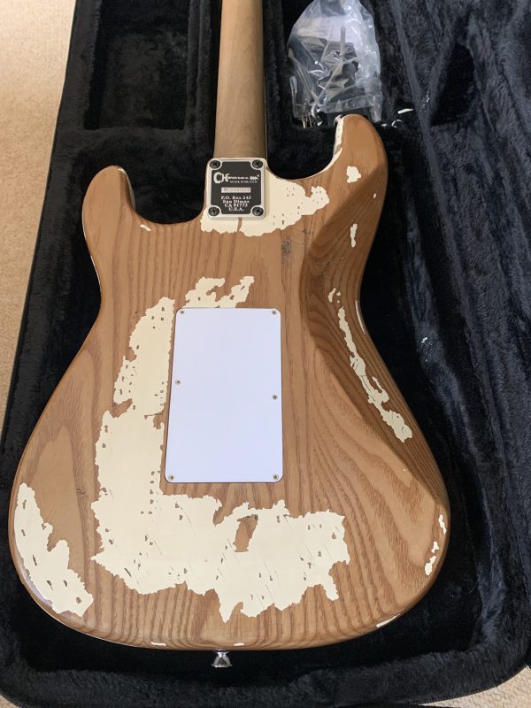 Charvel Henrik Danhage Ltd Ed Signature Pro-Mod So-Cal, White Relic - Image 9