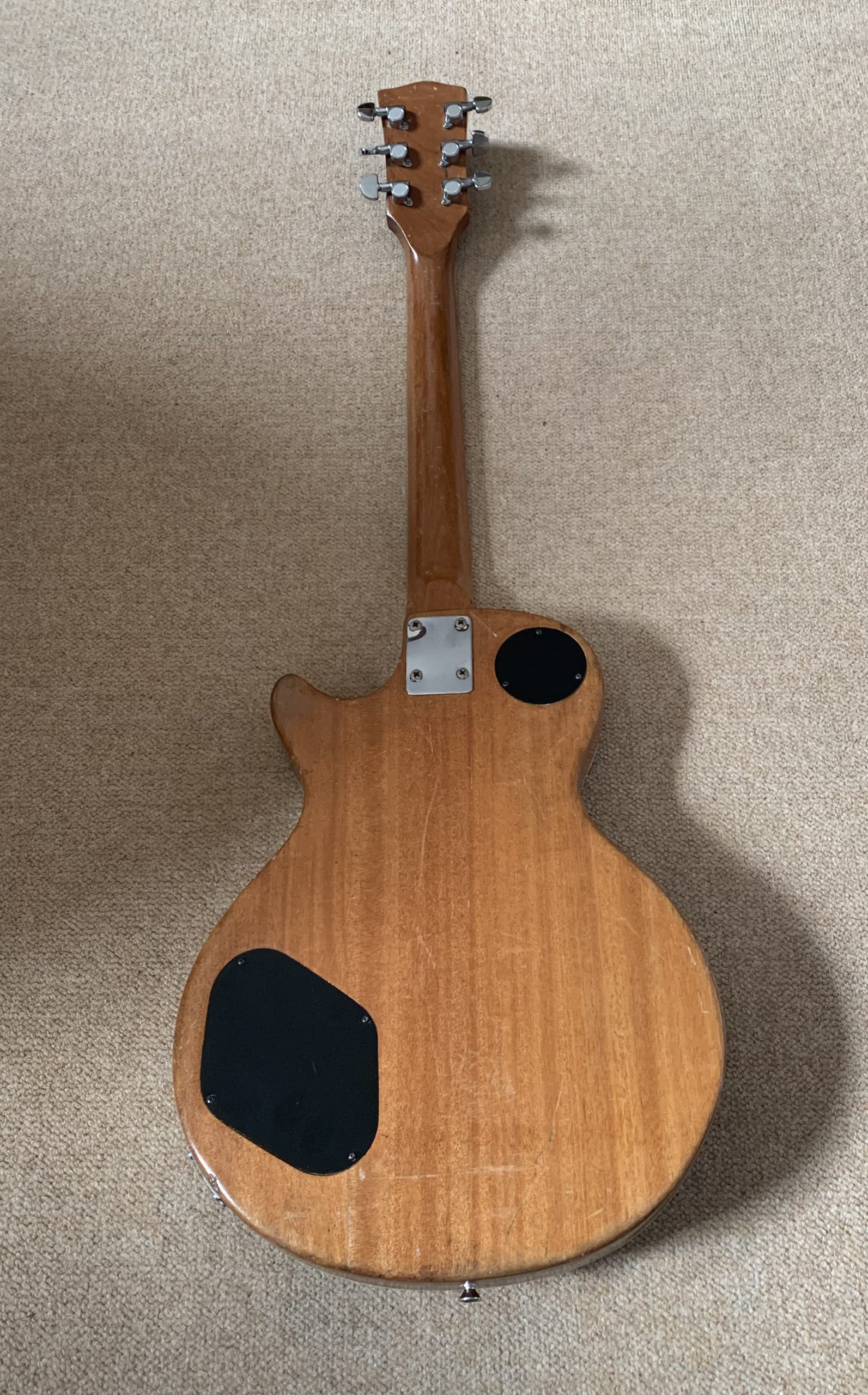 Kay Les Paul 1970s Natural, Made in Japan, Vintage Gibson Lawsuit