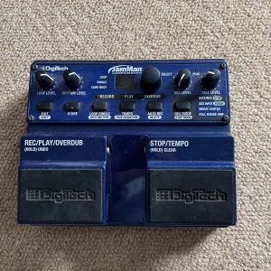 Digitech JML Jamman Looper / Phrase Sampler Guitar Effect Pedal + Power Supply 2000’s