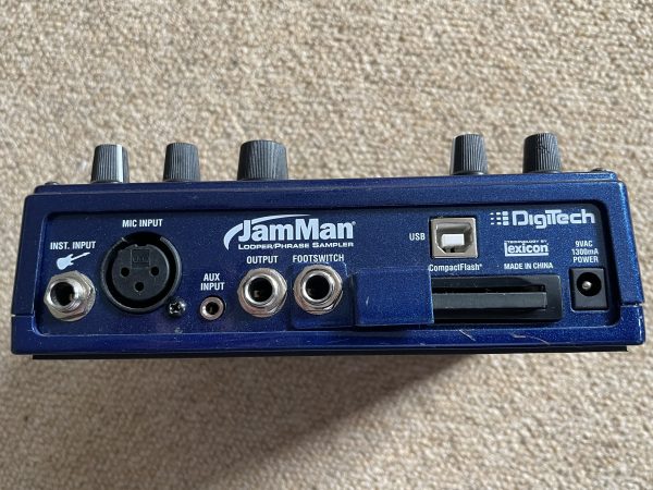 Jamman Rufik Digitech JML Jamman Looper / Phrase Sampler Guitar Effect Pedal + Power ...