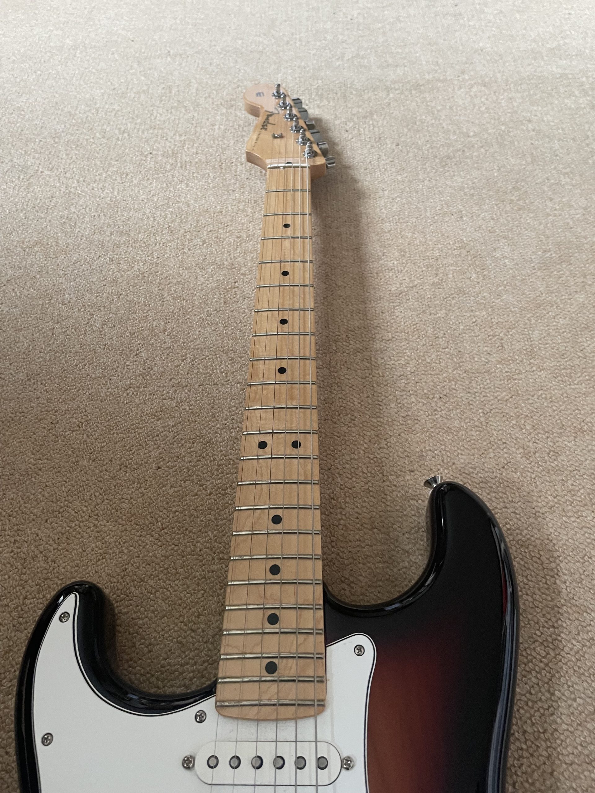 Fender Player Stratocaster Left Handed Mexico Sunburst 2022 - Image 3