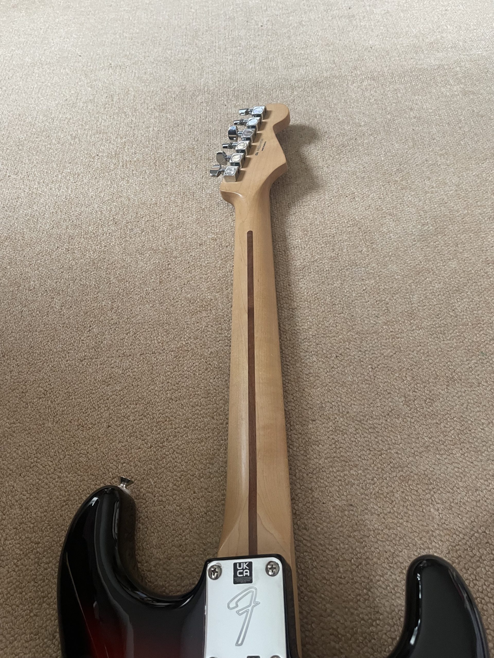 Fender Player Stratocaster Left Handed Mexico Sunburst 2022 - Rock