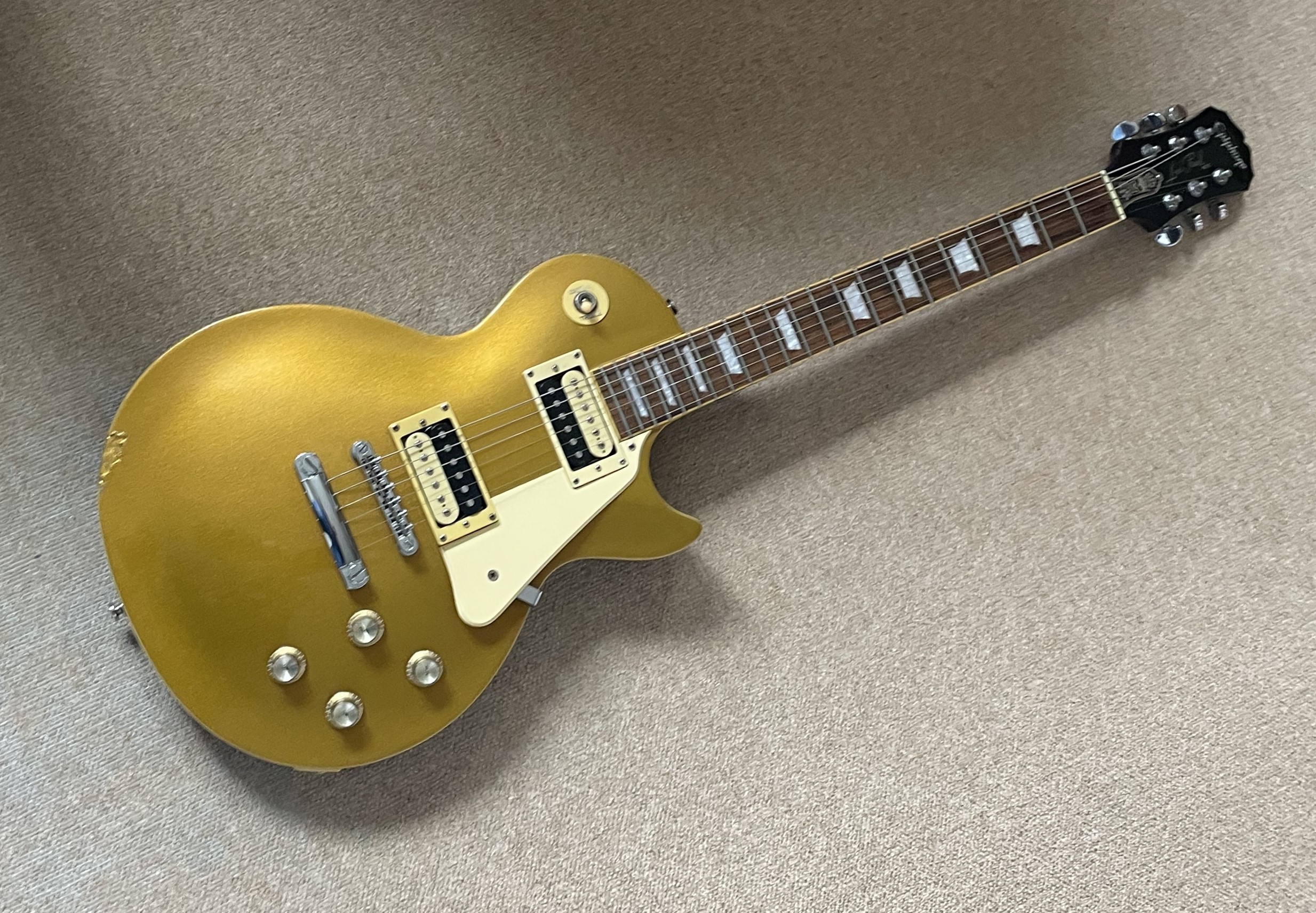 Epiphone Les Paul Korea Gold Top 2003 Unsung - Rock Stock Stores