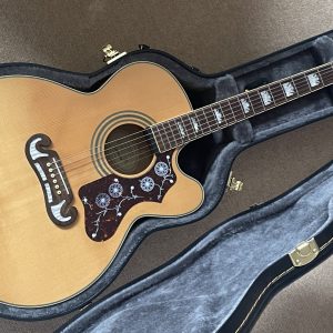 Epiphone EJ-200CE Electro Acoustic, Natural Indonesia 2013