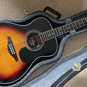 VINTAGE V300 ACOUSTIC FOLK GUITAR IN VINTAGE SUNBURST