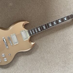 Epiphone SG Muse Electric Guitar, Smoked Almond Metallic(Gold)
