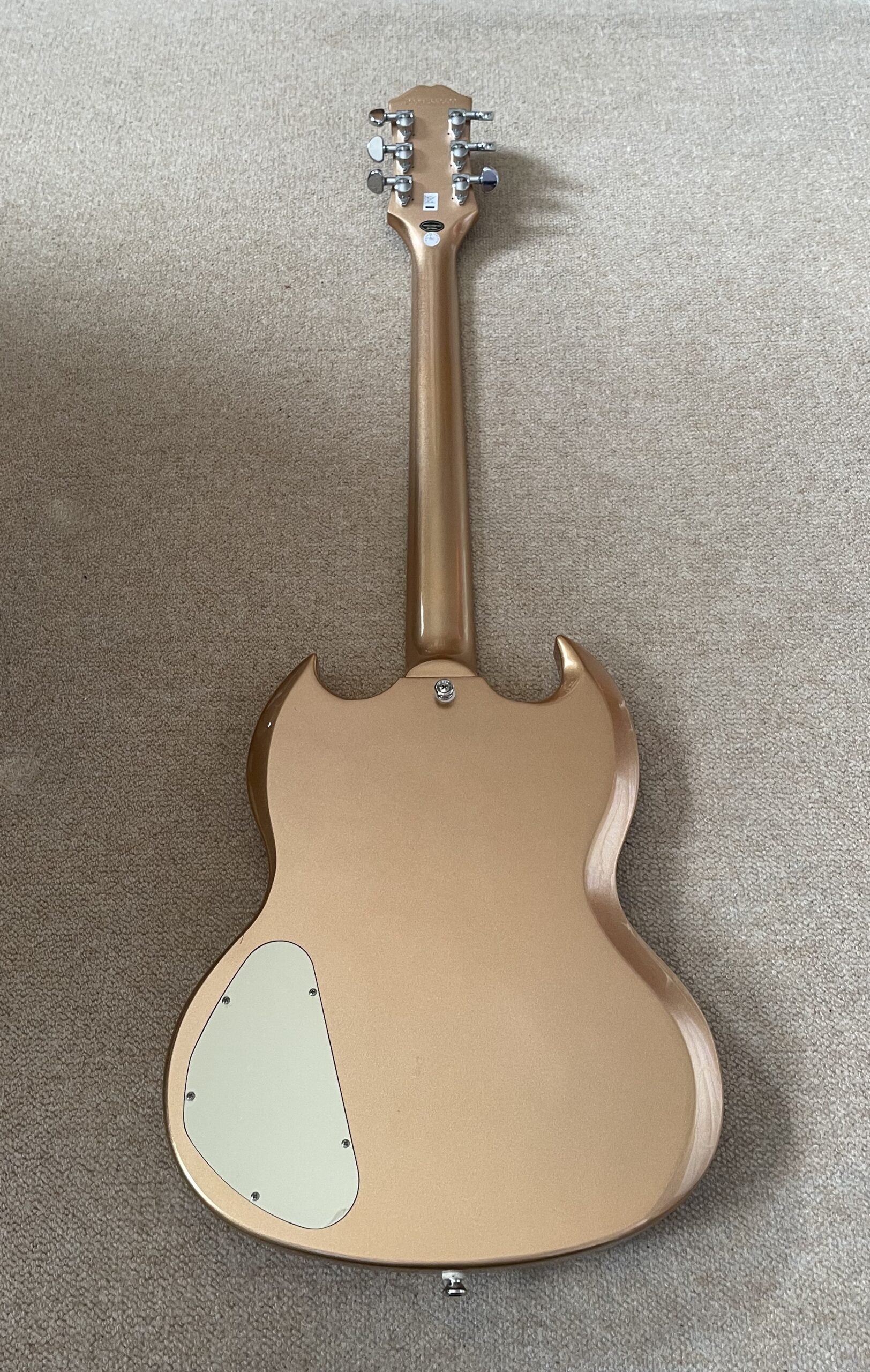 Epiphone SG Muse Electric Guitar, Smoked Almond Metallic(Gold) - Image 5