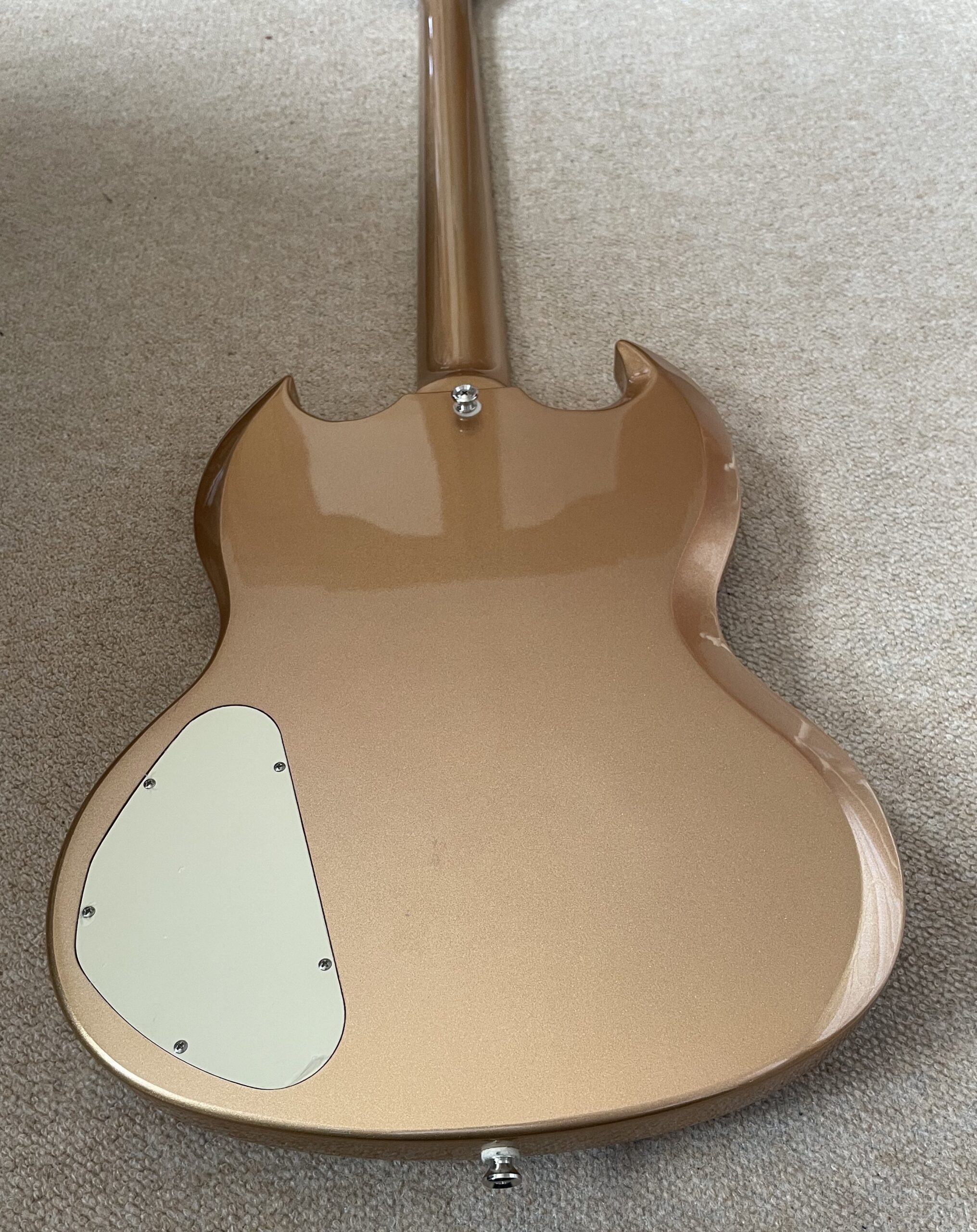 Epiphone SG Muse Electric Guitar, Smoked Almond Metallic(Gold) - Image 6