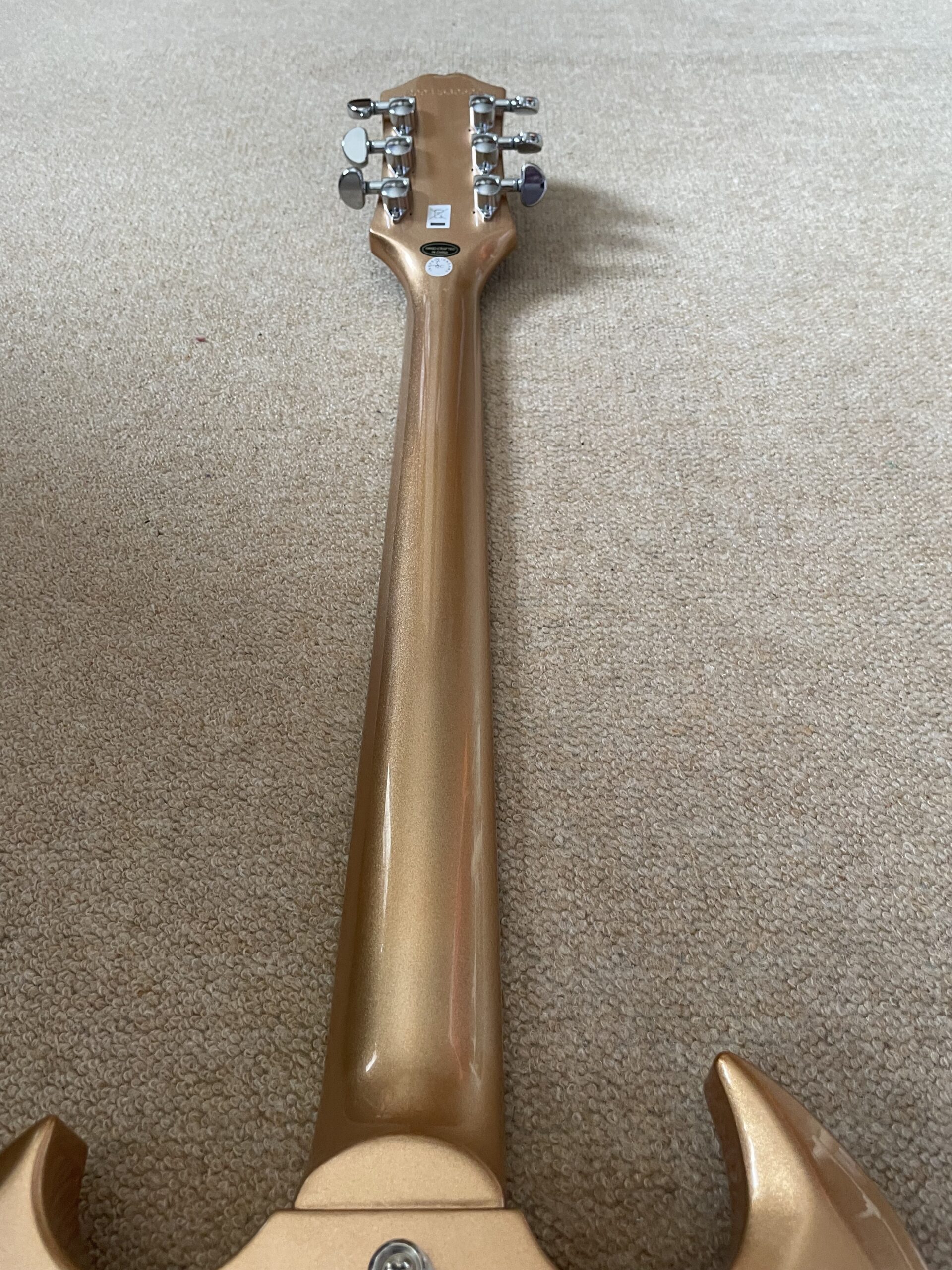 Epiphone SG Muse Electric Guitar, Smoked Almond Metallic(Gold) - Image 9