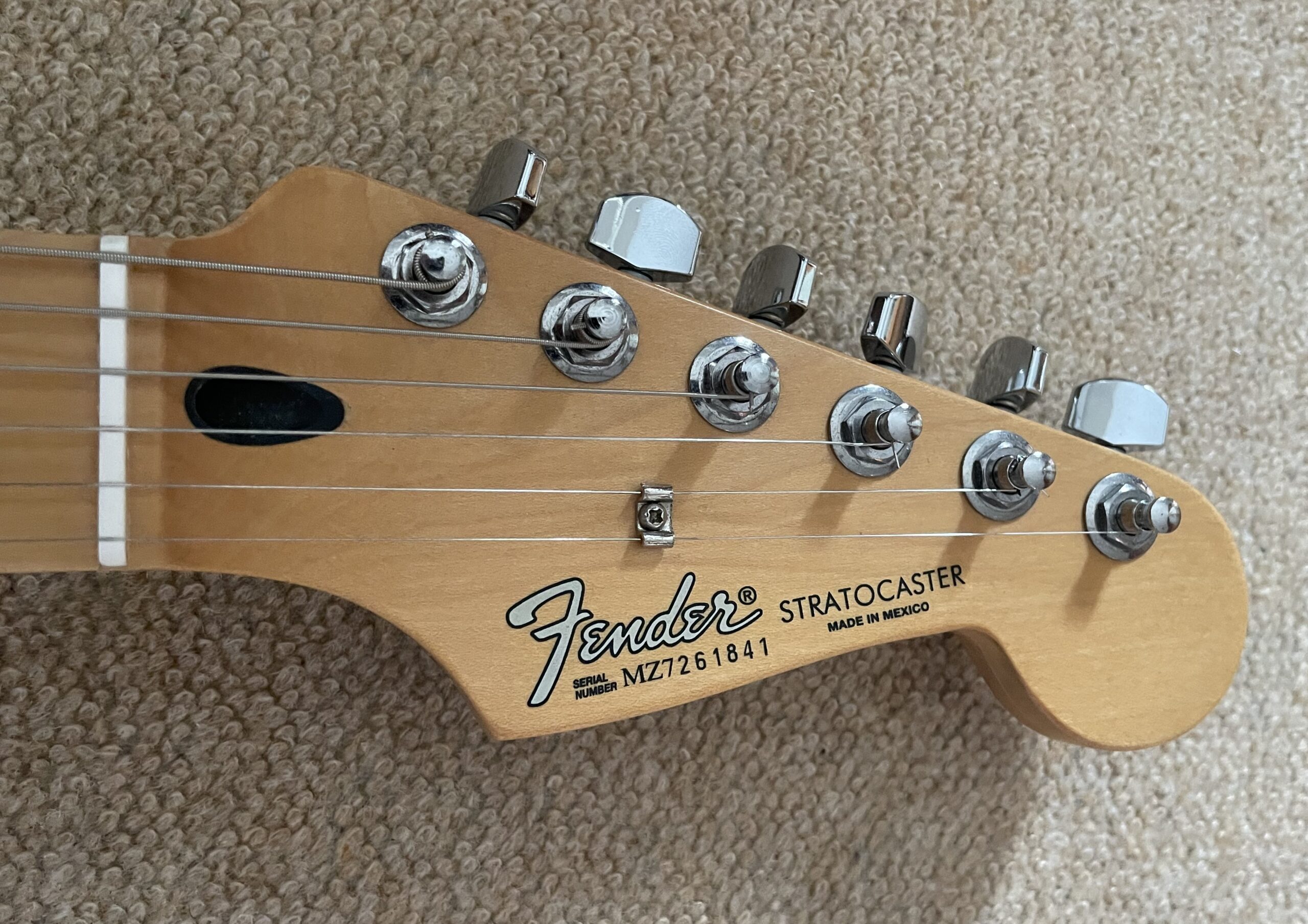 Fender Stratocaster Mexican- candy apple red 2007 - Image 6