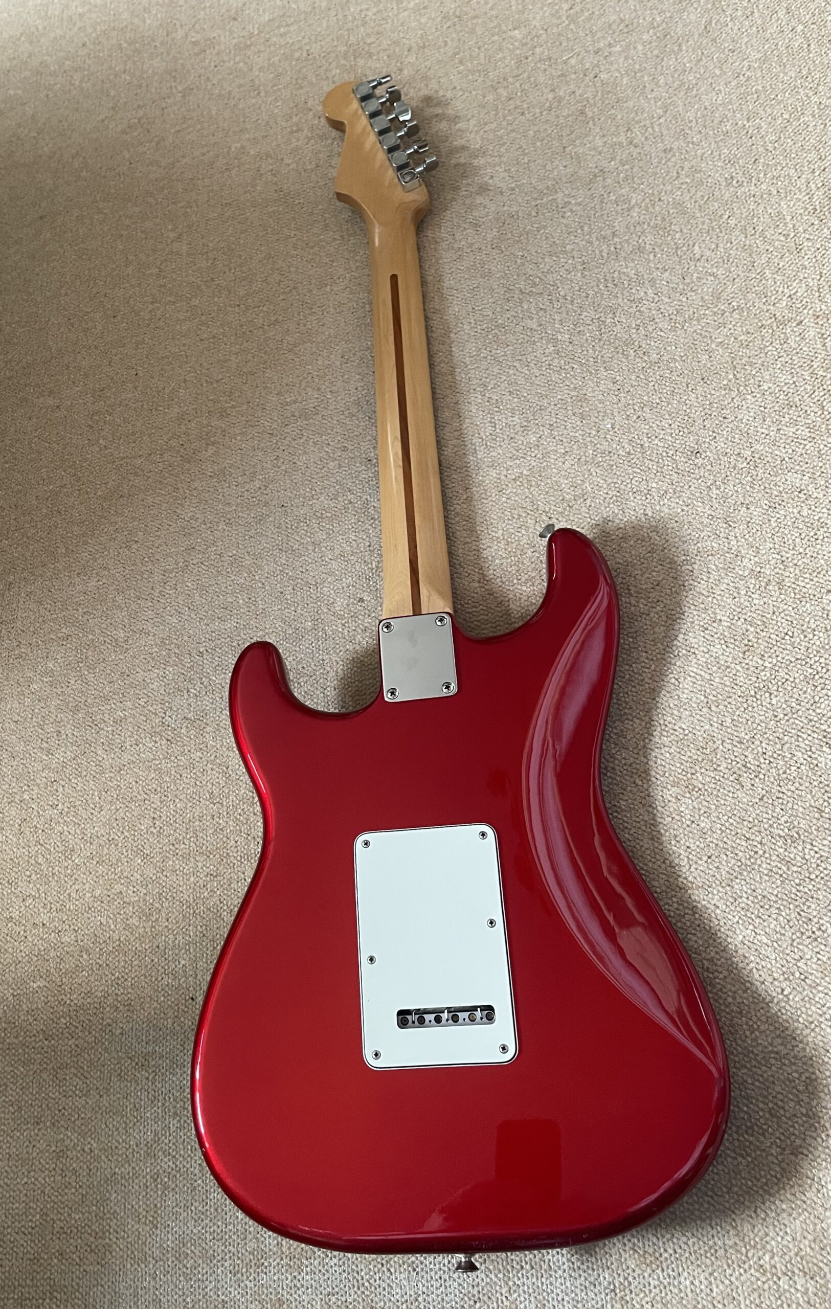 Fender Stratocaster Mexican- candy apple red 2007 - Image 9