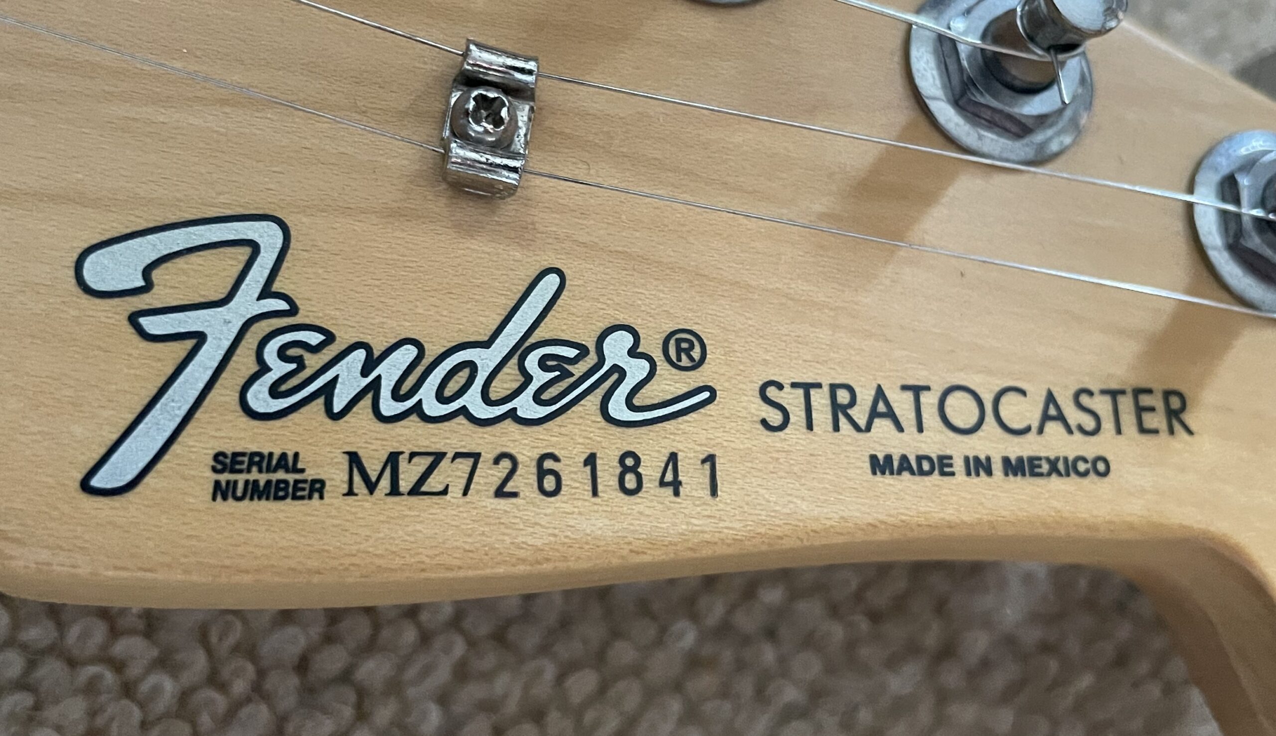 Fender Stratocaster Mexican- candy apple red 2007 - Image 13