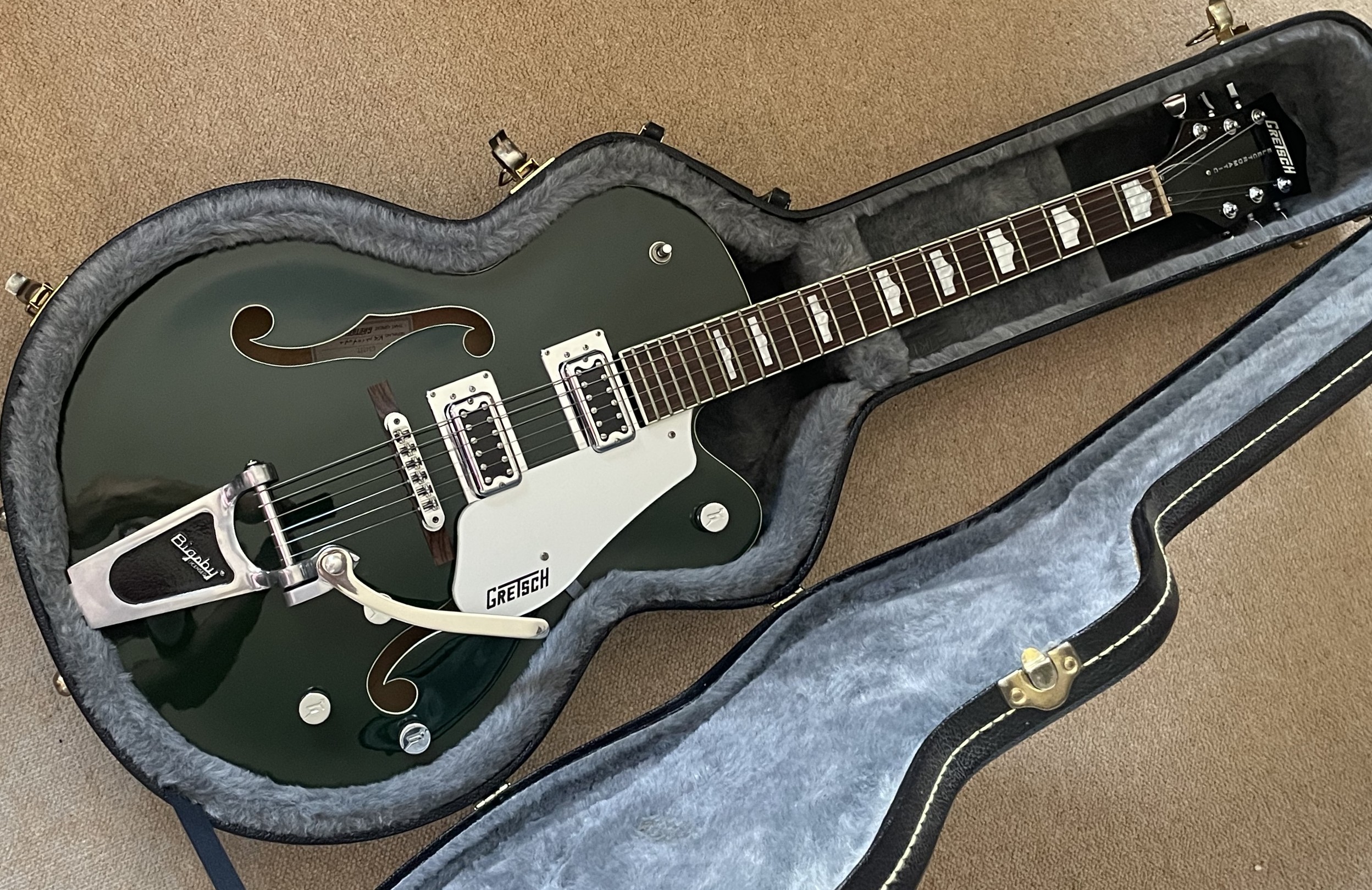 Gretsch G5420T Electromatic Hollow Body, Green, Korea ,Single-Cut with Bigsby