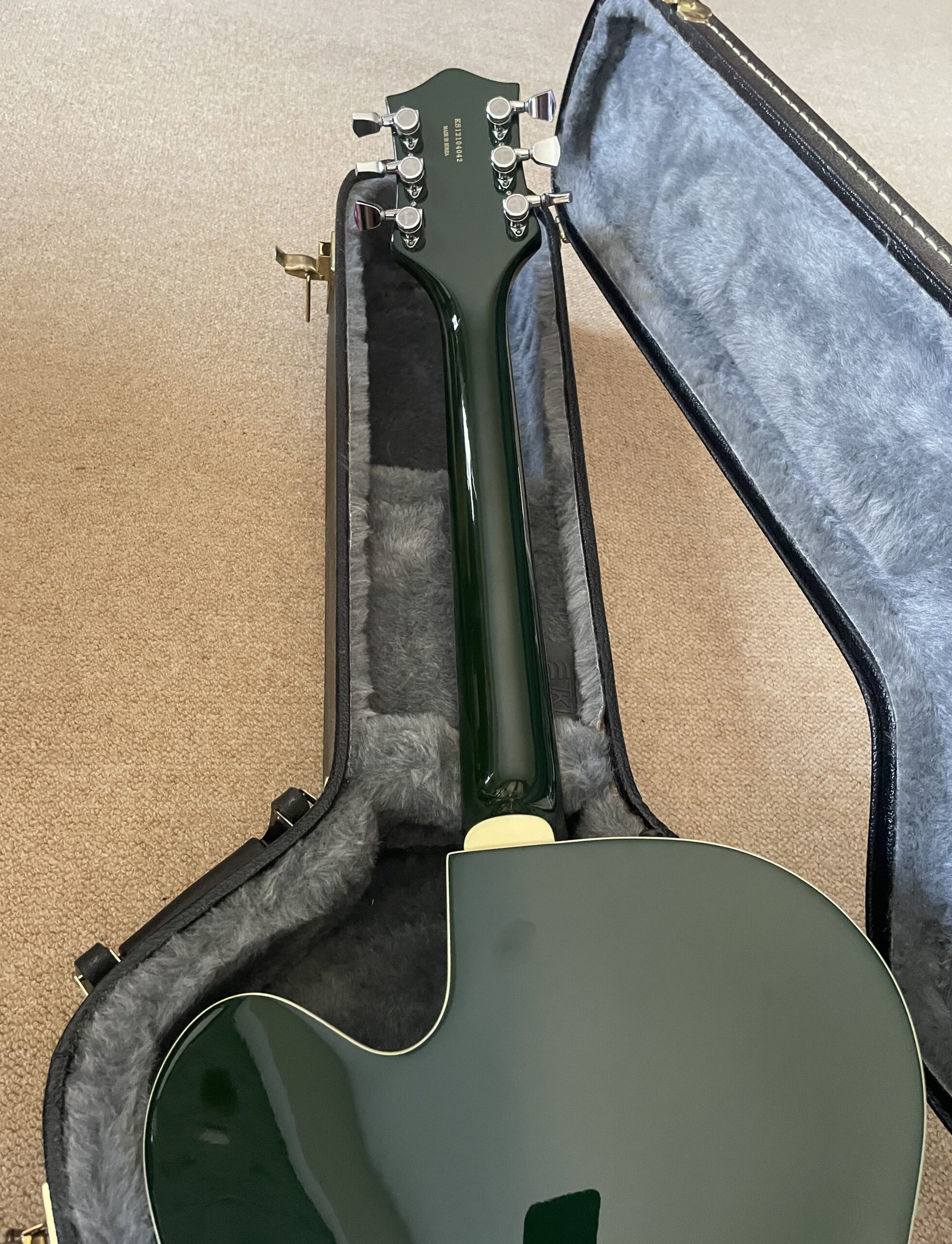 Gretsch G5420T Electromatic Hollow Body, Green, Korea ,Single-Cut with Bigsby - Image 10