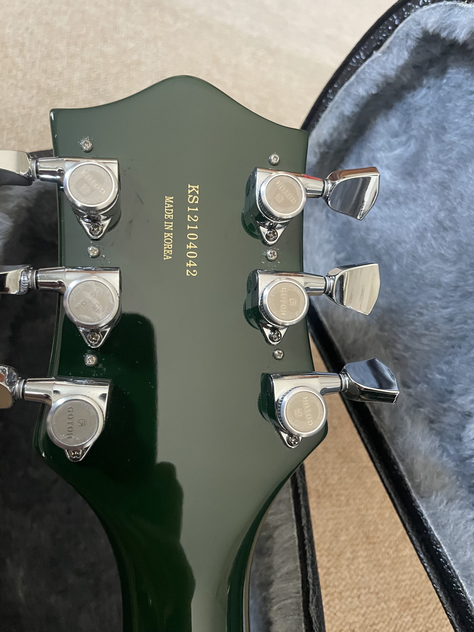 Gretsch G5420T Electromatic Hollow Body, Green, Korea ,Single-Cut with Bigsby - Image 8