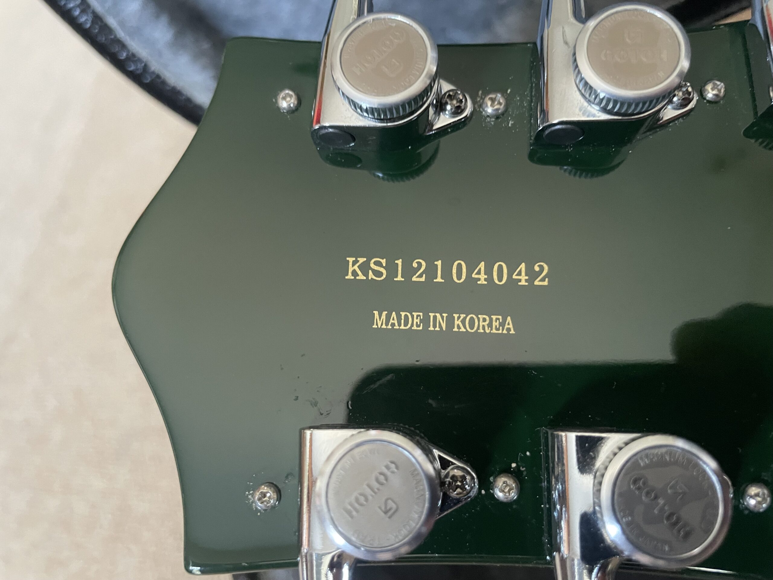 Gretsch G5420T Electromatic Hollow Body, Green, Korea ,Single-Cut with Bigsby - Image 7