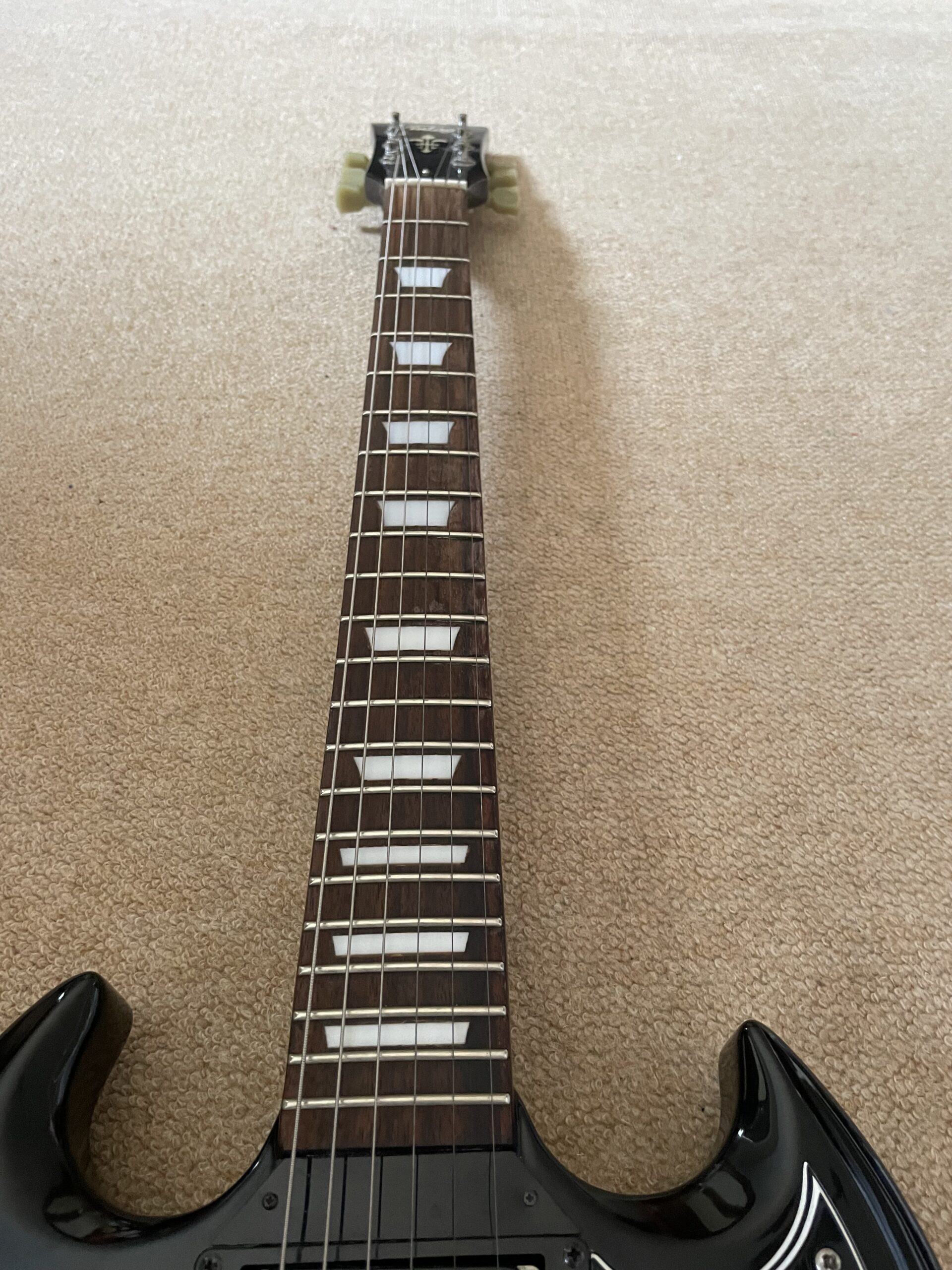 Vintage VS6 ReIssued Electric Guitar ~ Boulevard Black - Image 4
